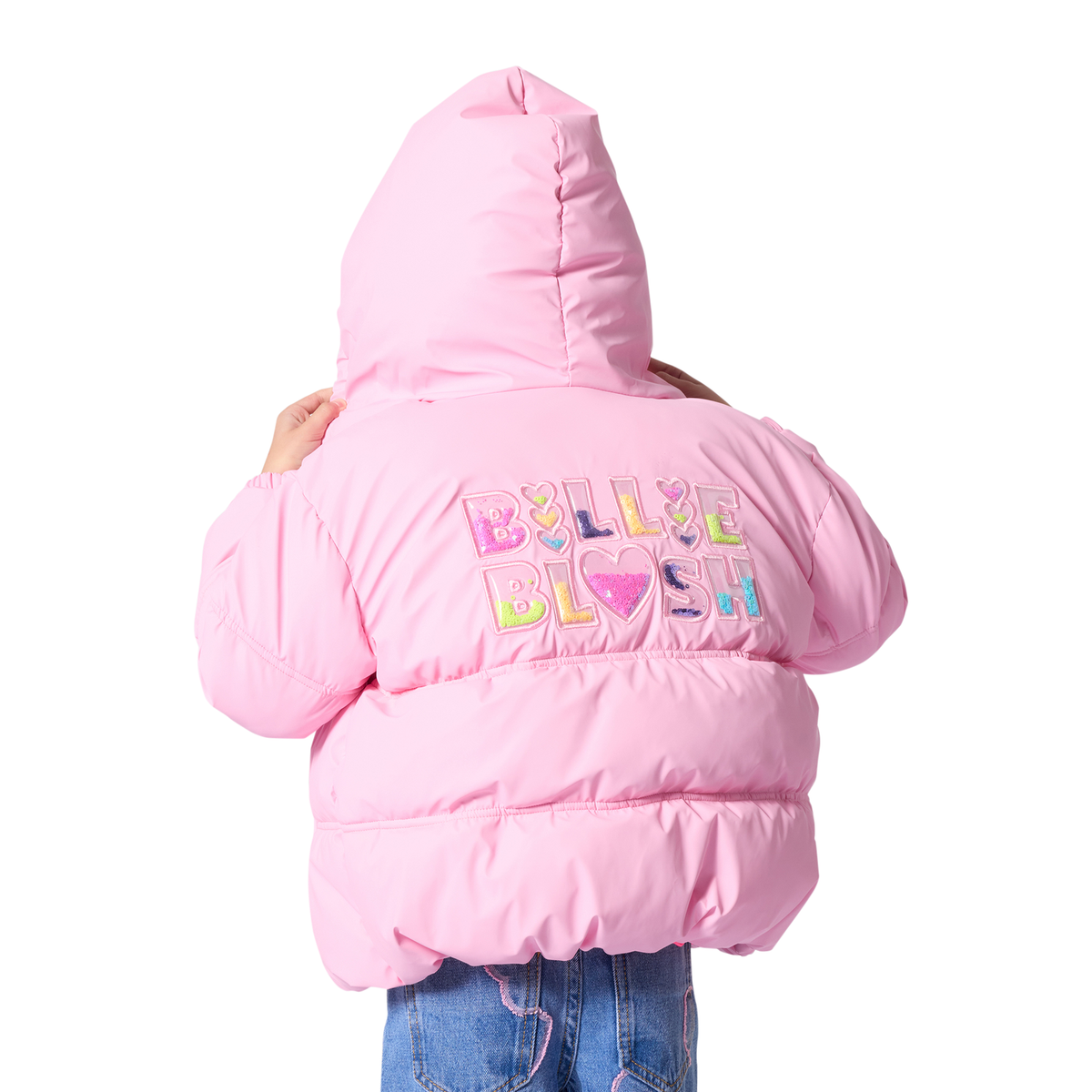 Billieblush donsjas roze voor meisjes, winterjas bij Niñoz Almere