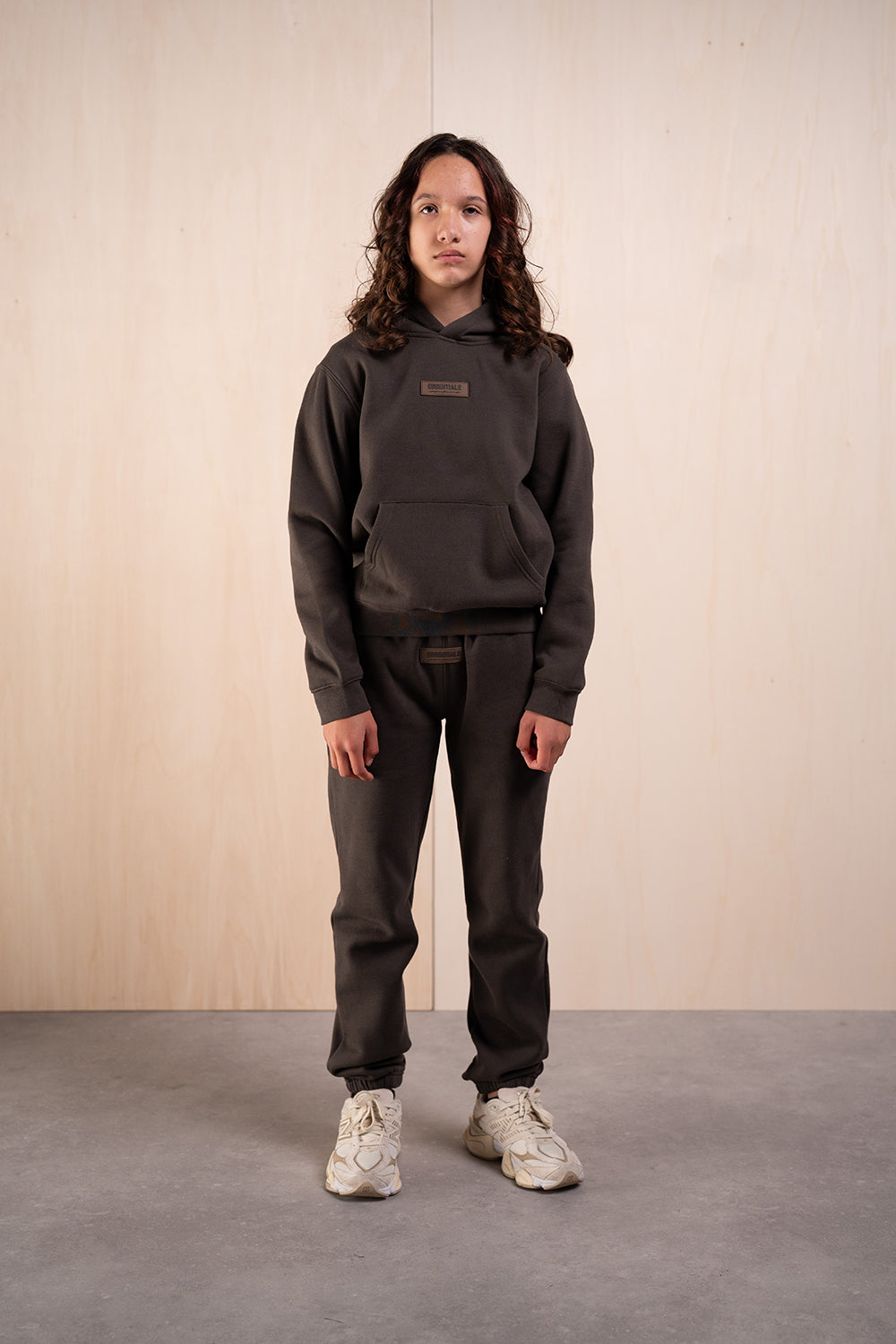 Kids Rubber Tracksuit – Dark Grey
