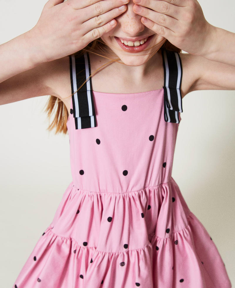Twinset Blouse J2130 - Short polka-dot dress