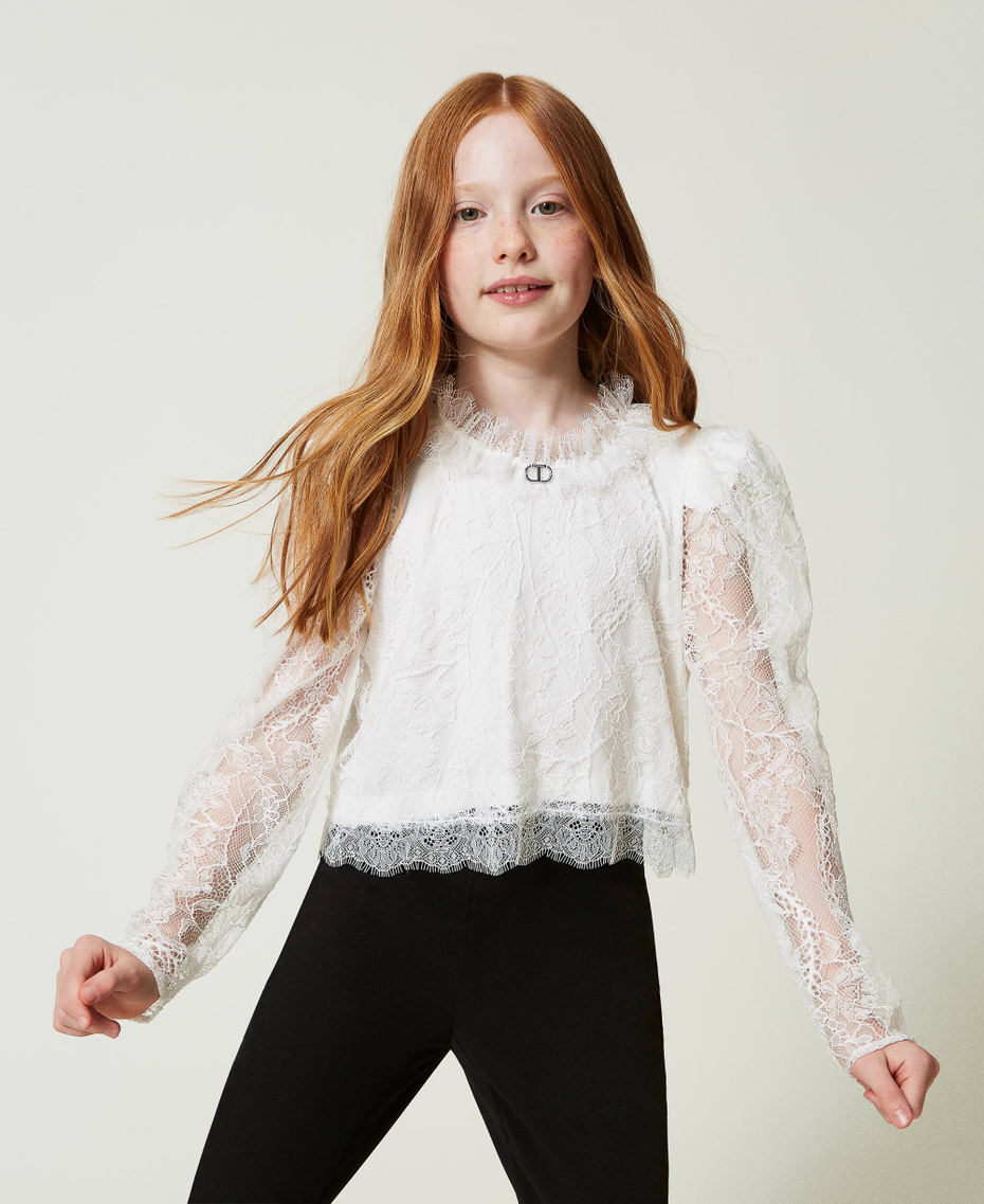 Twinset Kids T-shirt Off White 00526