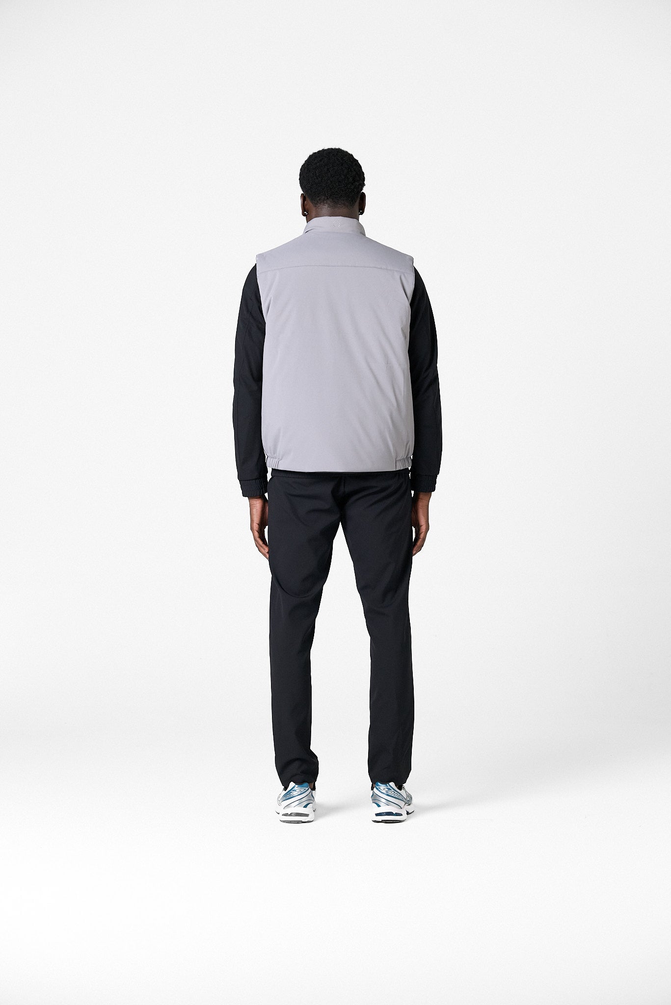 REFLECTION BODY WARMER - BLACK/GRAY