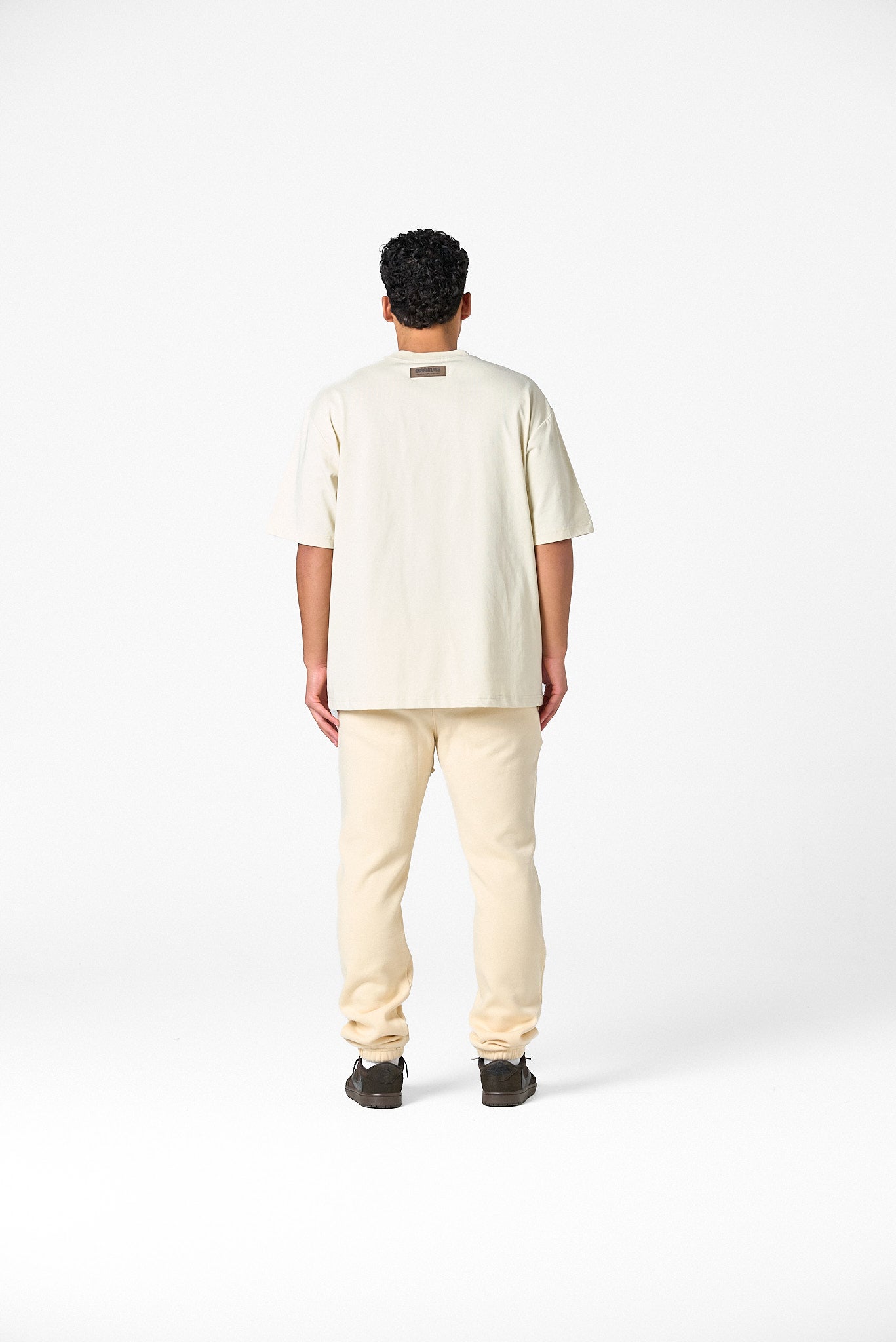 BASIC CURVE SHIRT - BEIGE