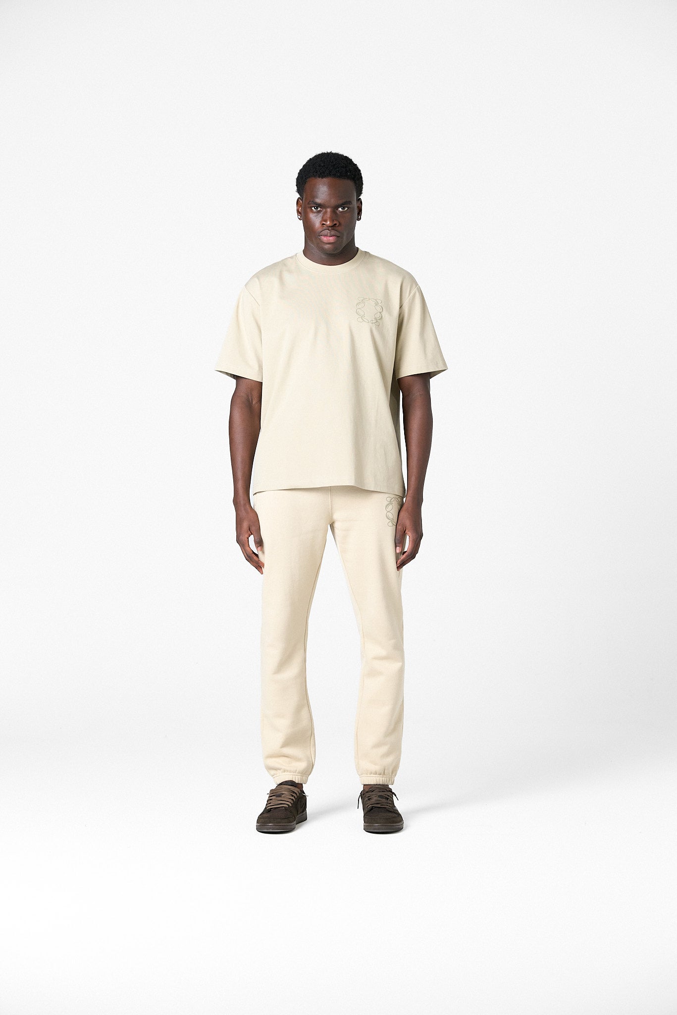 CLASSIC LOGO SHIRT - CREAM