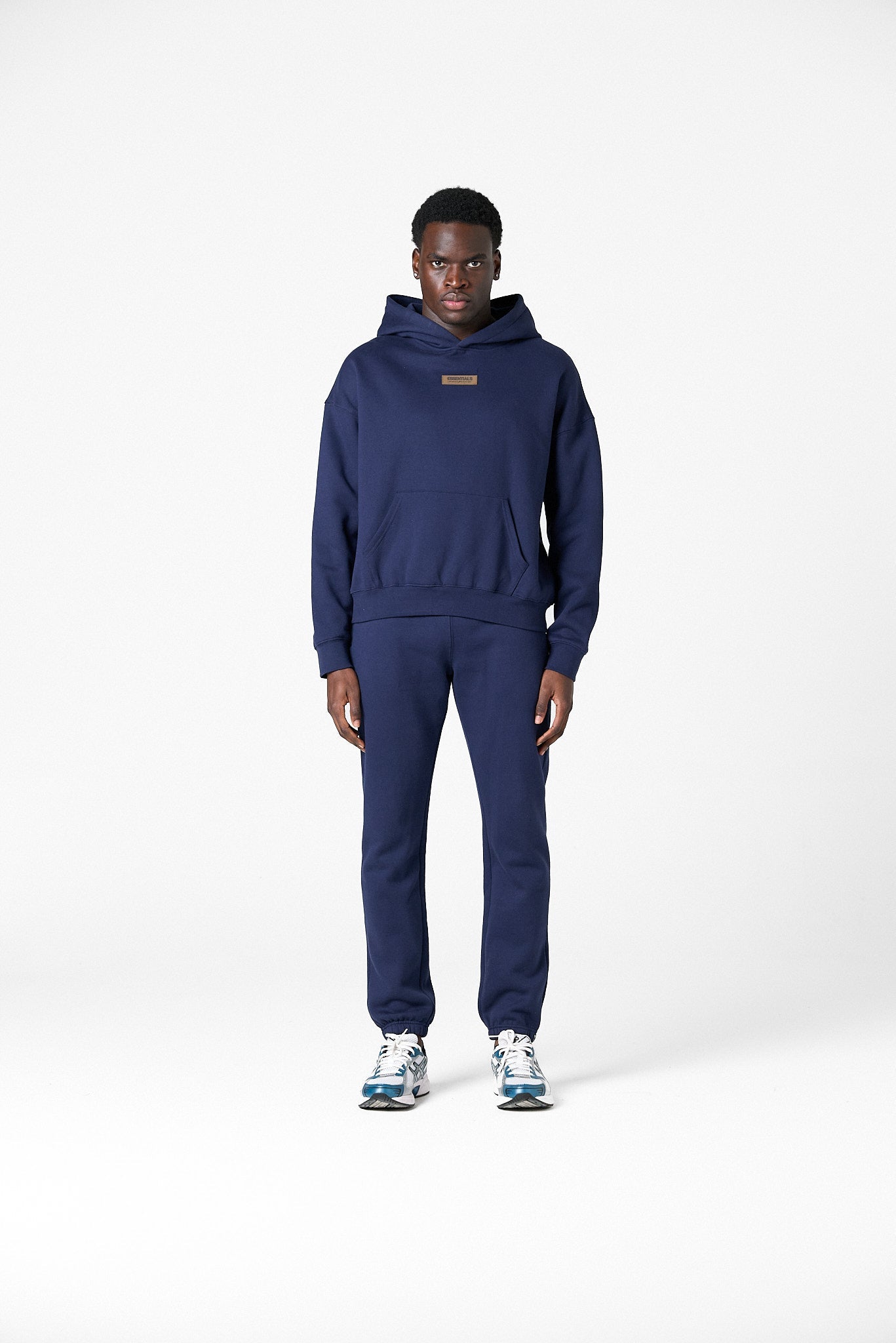RUBBER TRACKSUIT - NAVY BLUE