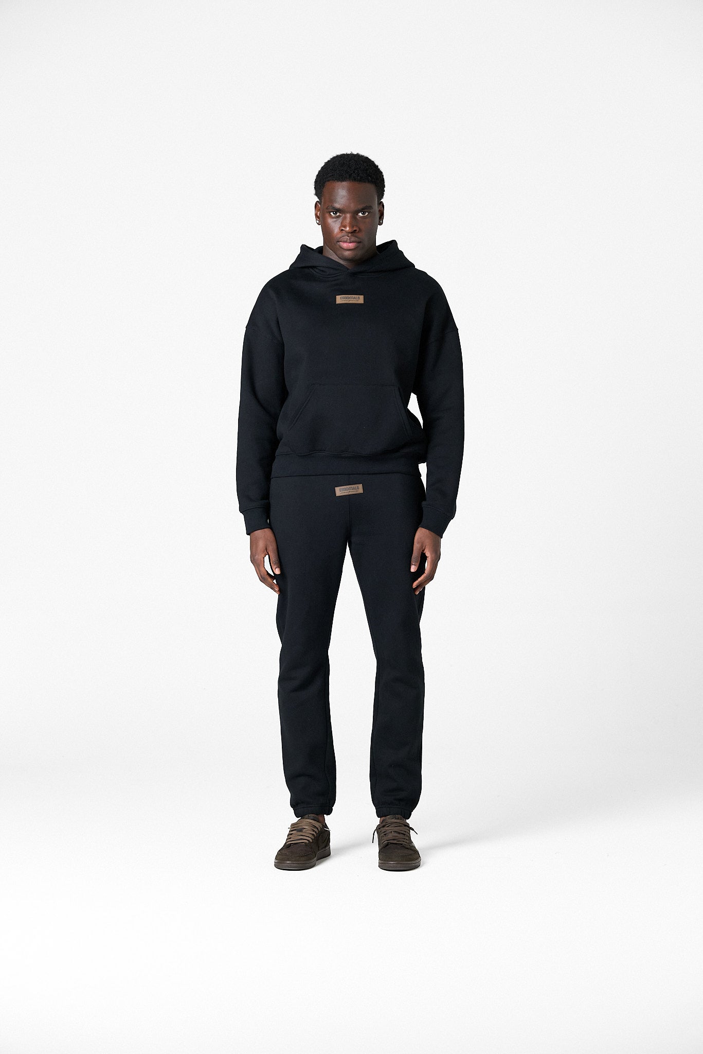RUBBER TRACKSUIT - BLACK