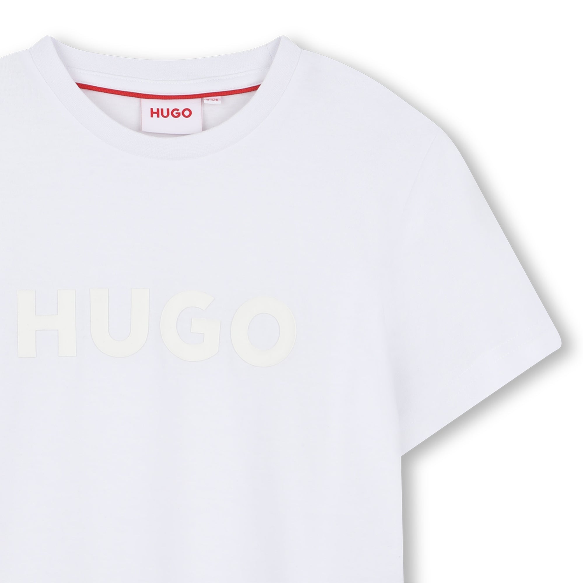 HUGO jongens T-shirts White G00333 – designer kinderkleding | Niñoz Almere