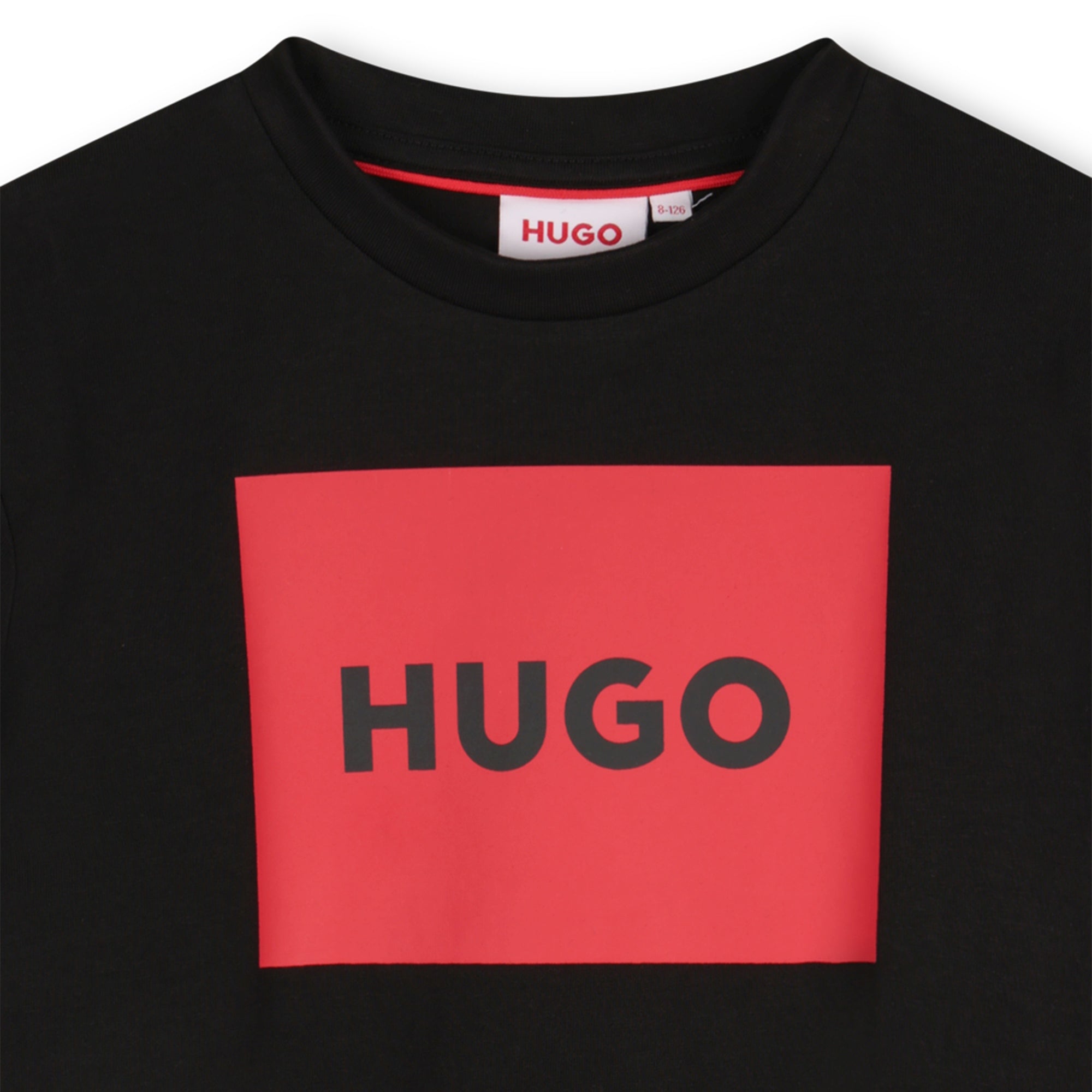 HUGO jongens T-shirts Black G00334 – designer kinderkleding | Niñoz Almere