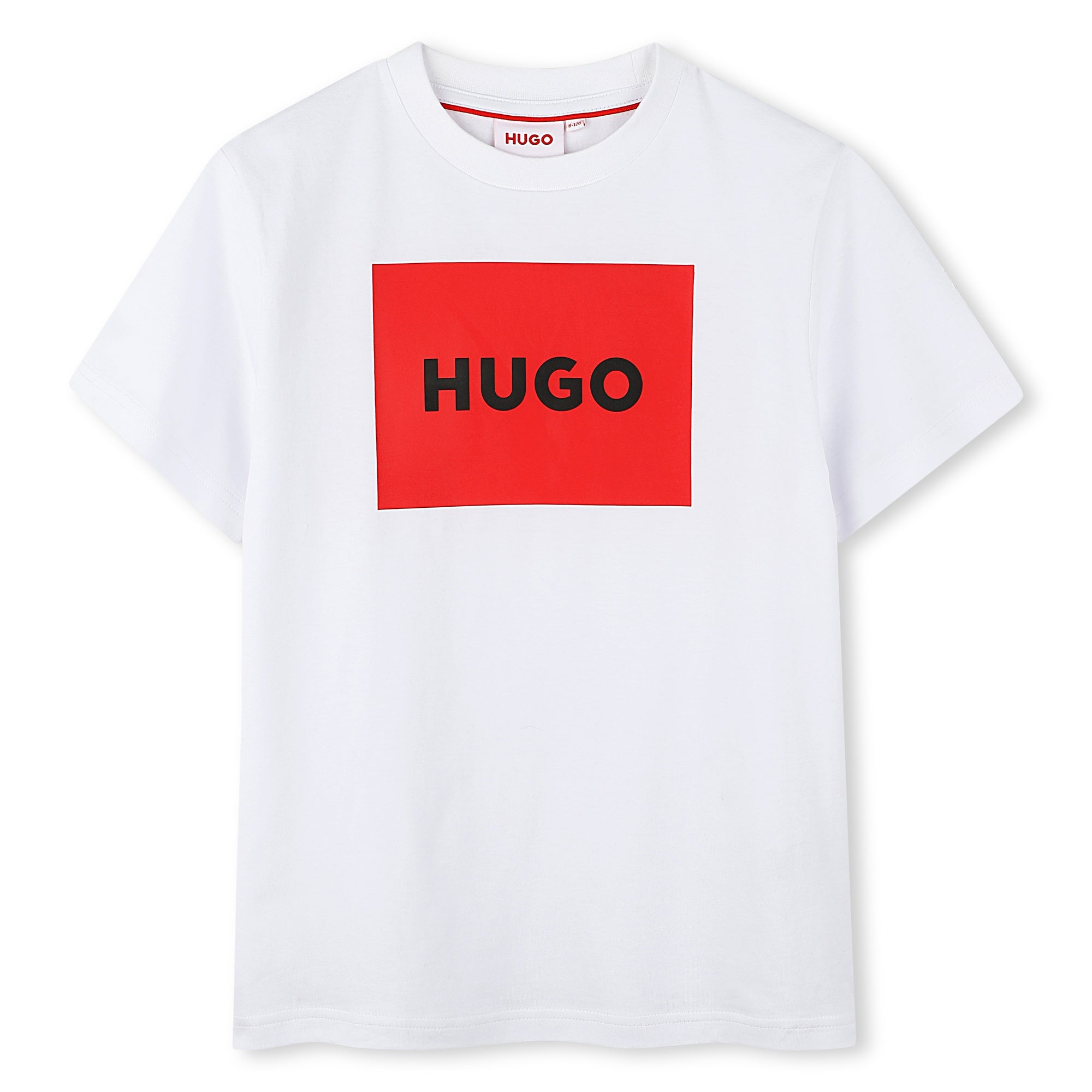 HUGO jongens T-shirts White G00334 – designer kinderkleding | Niñoz Almere