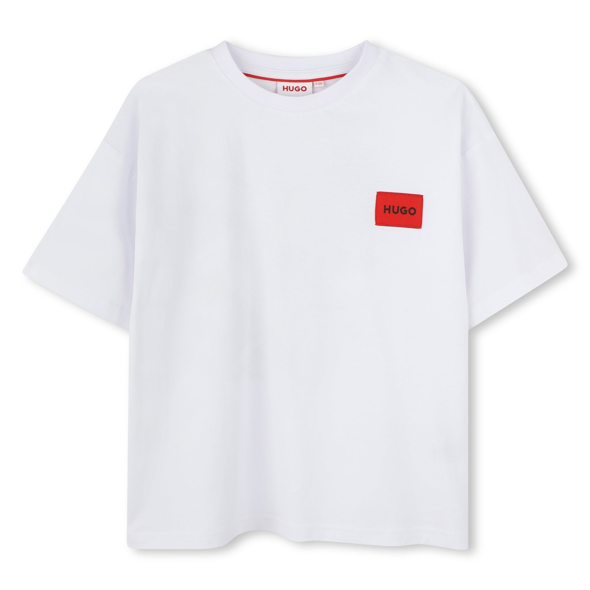 HUGO jongens T-shirts White G00345 – designer kinderkleding | Niñoz Almere