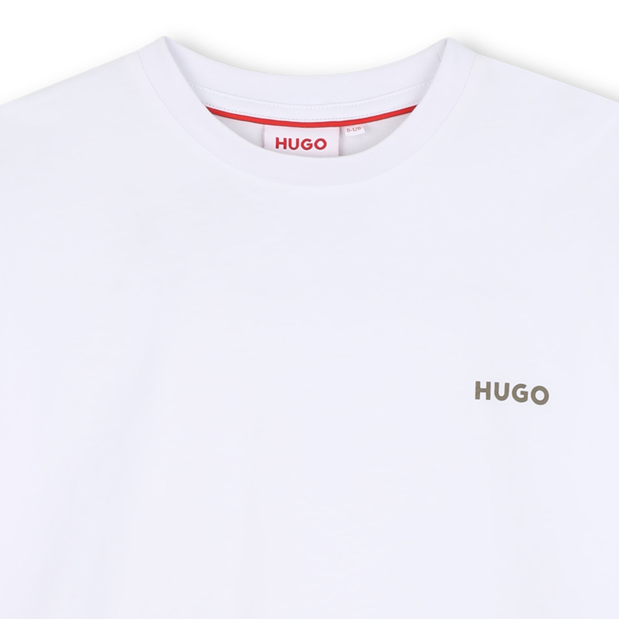 HUGO jongens T-shirts White G00444 – designer kinderkleding | Niñoz Almere