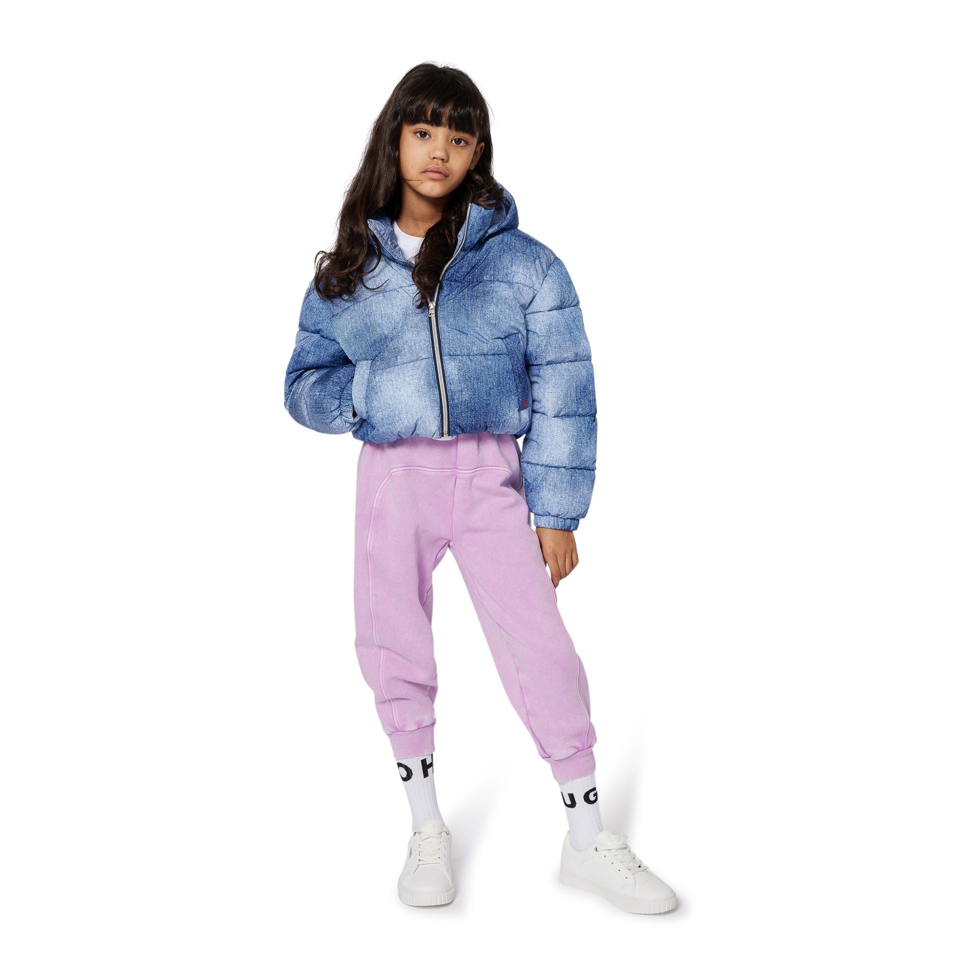 HUGO jongens Broeken Violet – designer kinderkleding | Niñoz Almere