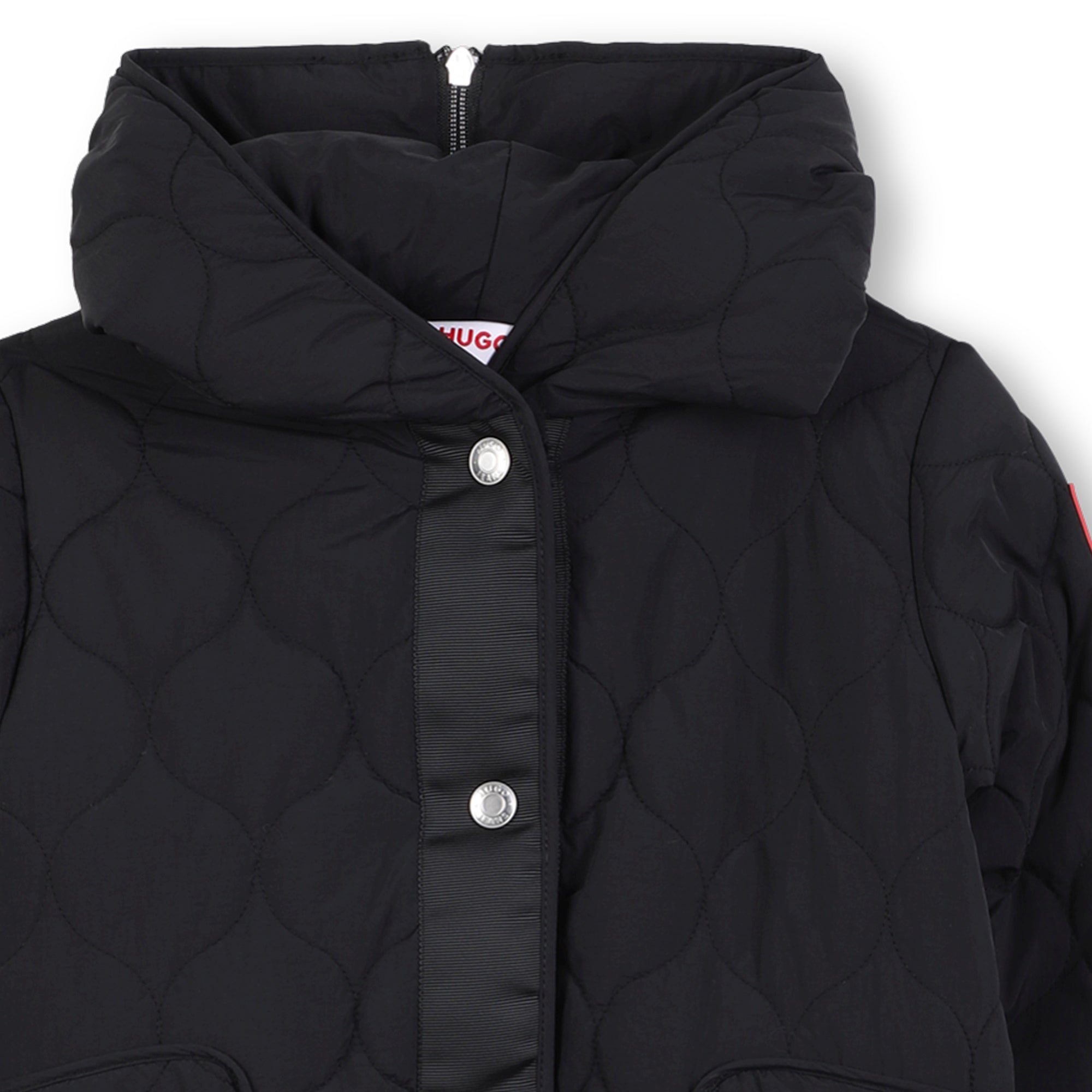 HUGO jongens Jassen Black G00526 – designer kinderkleding | Niñoz Almere