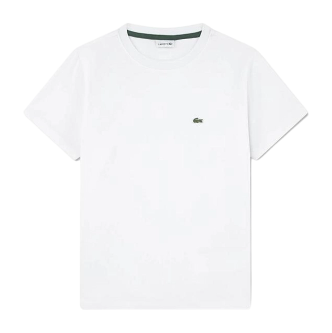 Lacoste T-shirt wit 1-16 jaar