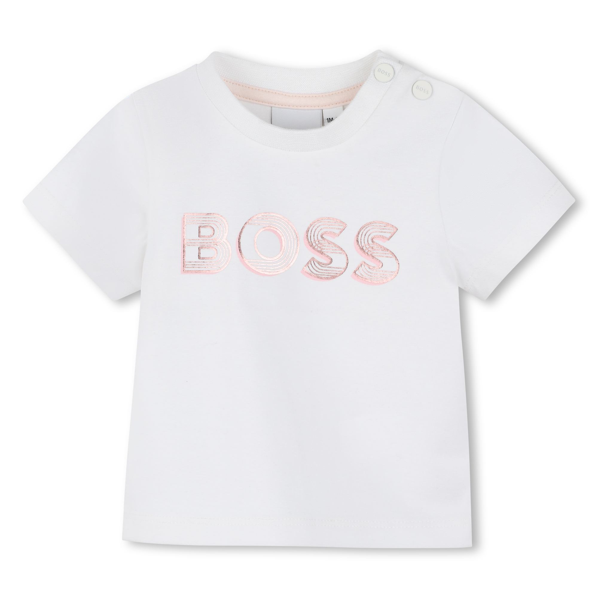 BOSS jongens T-shirts White J52181 – designer kinderkleding | Niñoz Almere