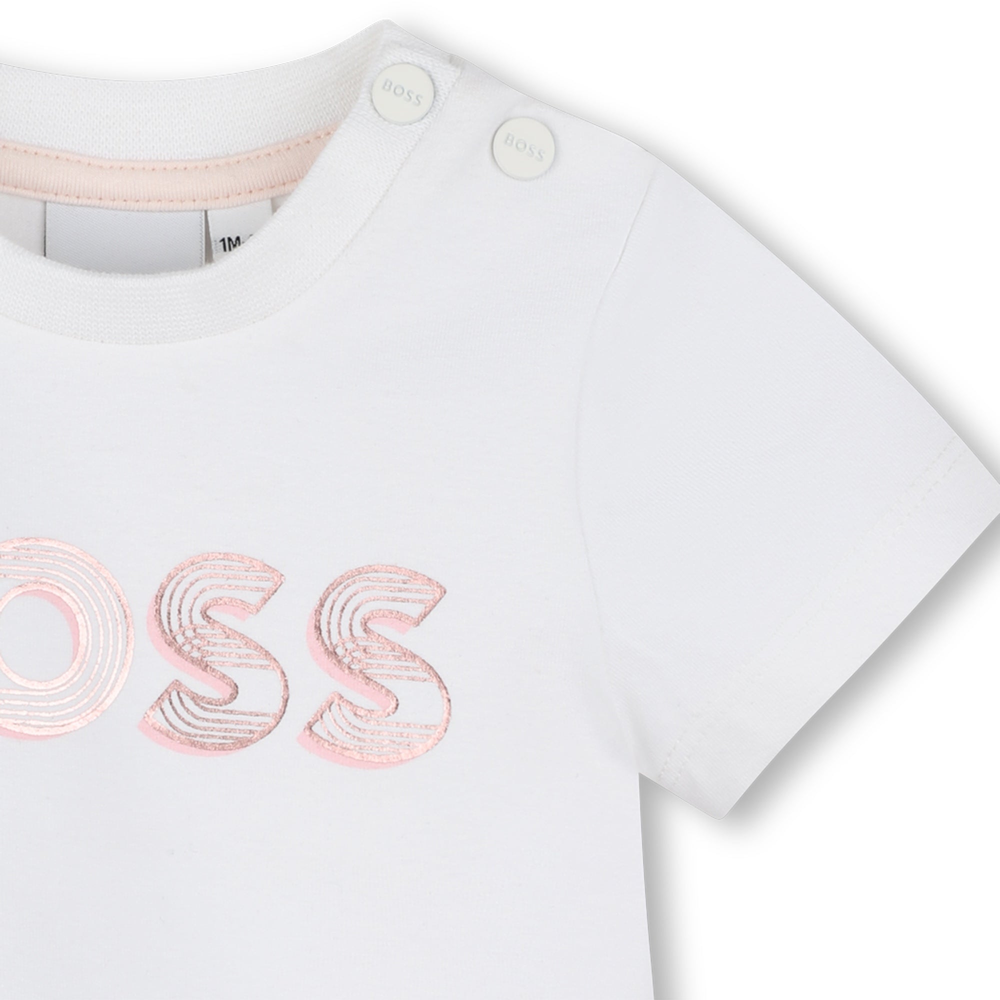 BOSS jongens T-shirts White J52181 – designer kinderkleding | Niñoz Almere