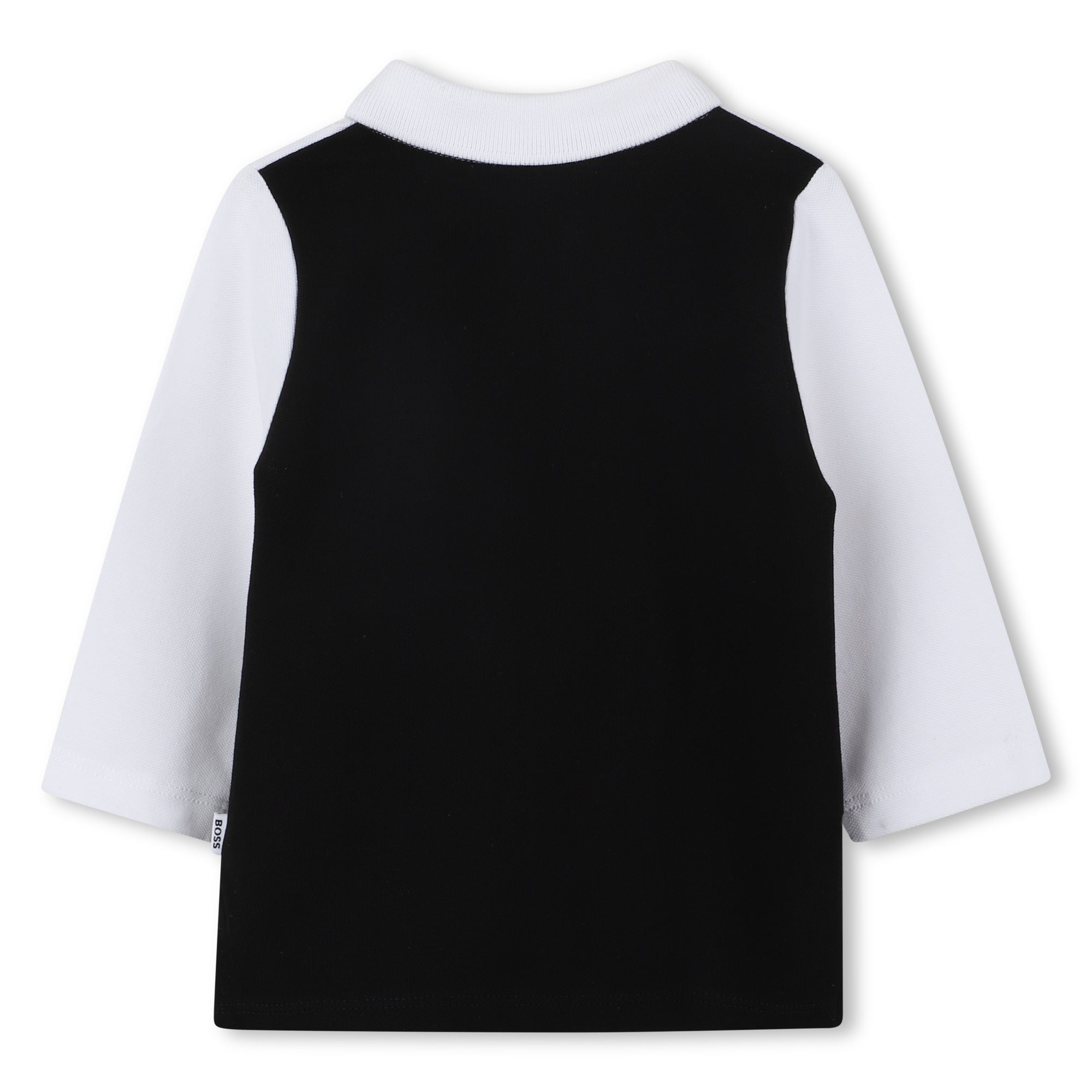 BOSS jongens Polo Zwart – designer kinderkleding | Niñoz Almere