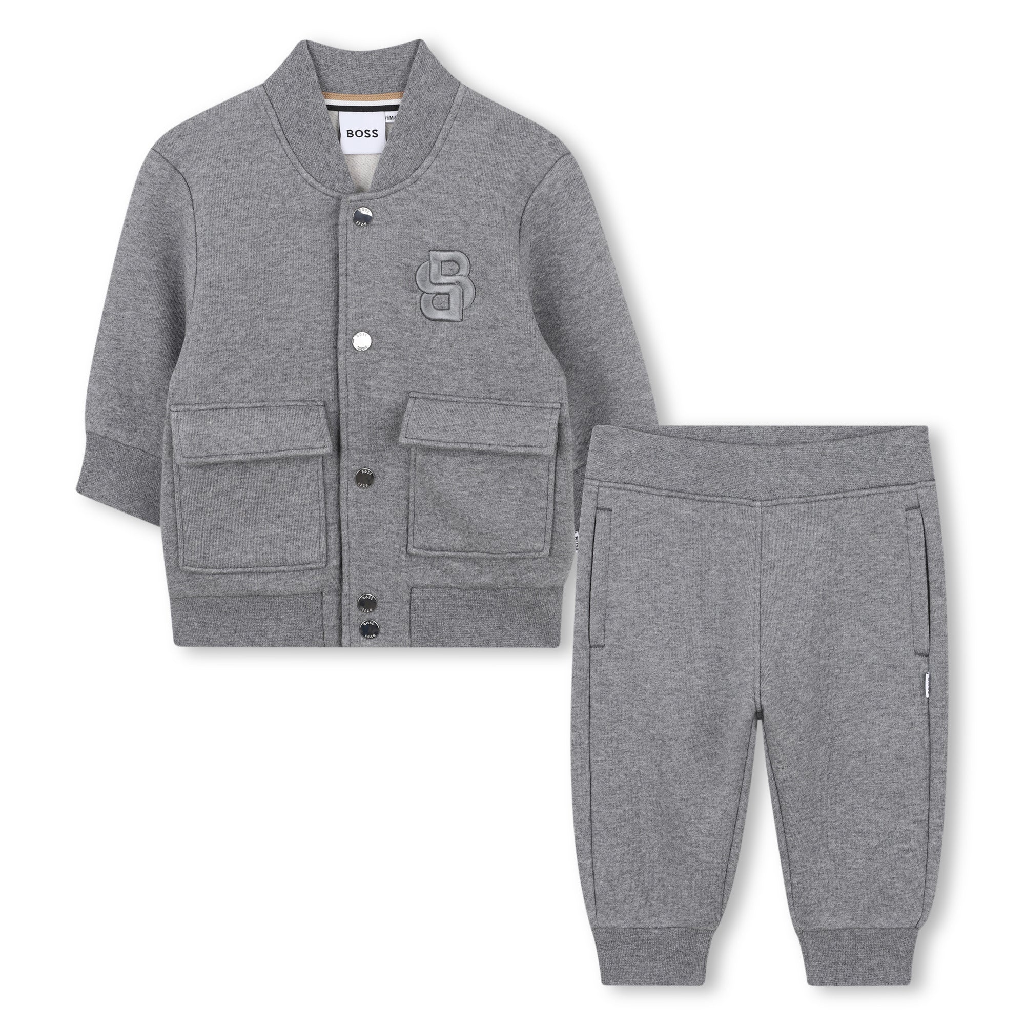 BOSS jongens T-shirt Wit – designer kinderkleding | Niñoz Almere