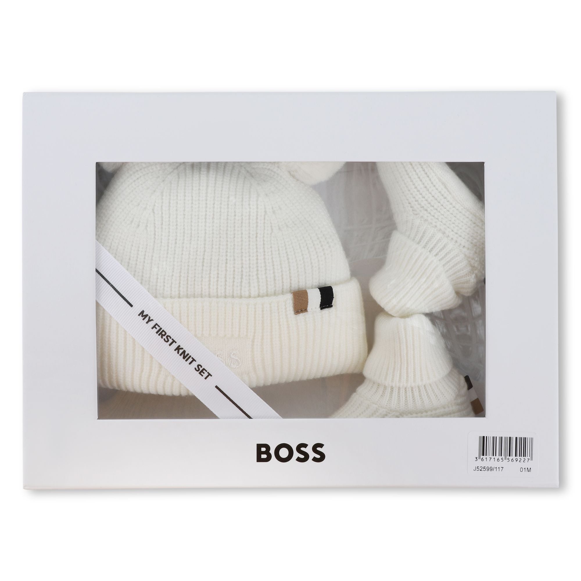BOSS jongens Set Gebroken Wit – designer kinderkleding | Niñoz Almere