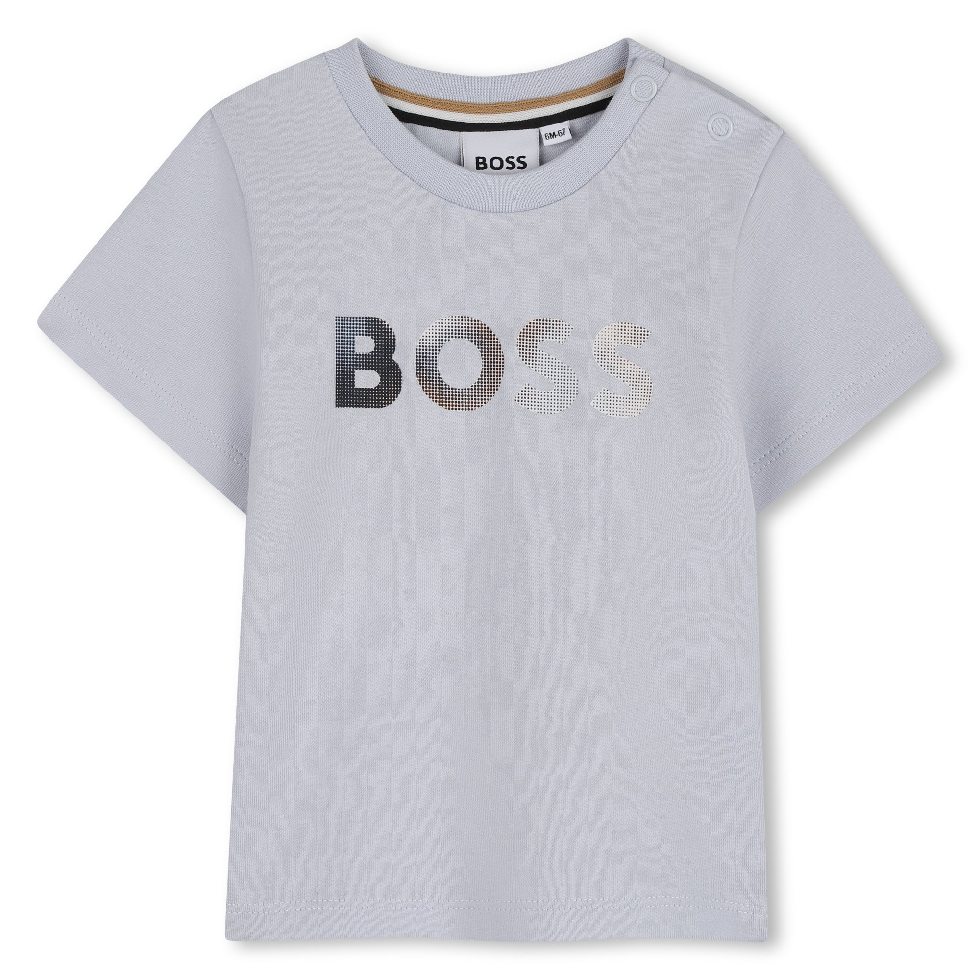 BOSS jongens T-shirts White – designer kinderkleding | Niñoz Almere