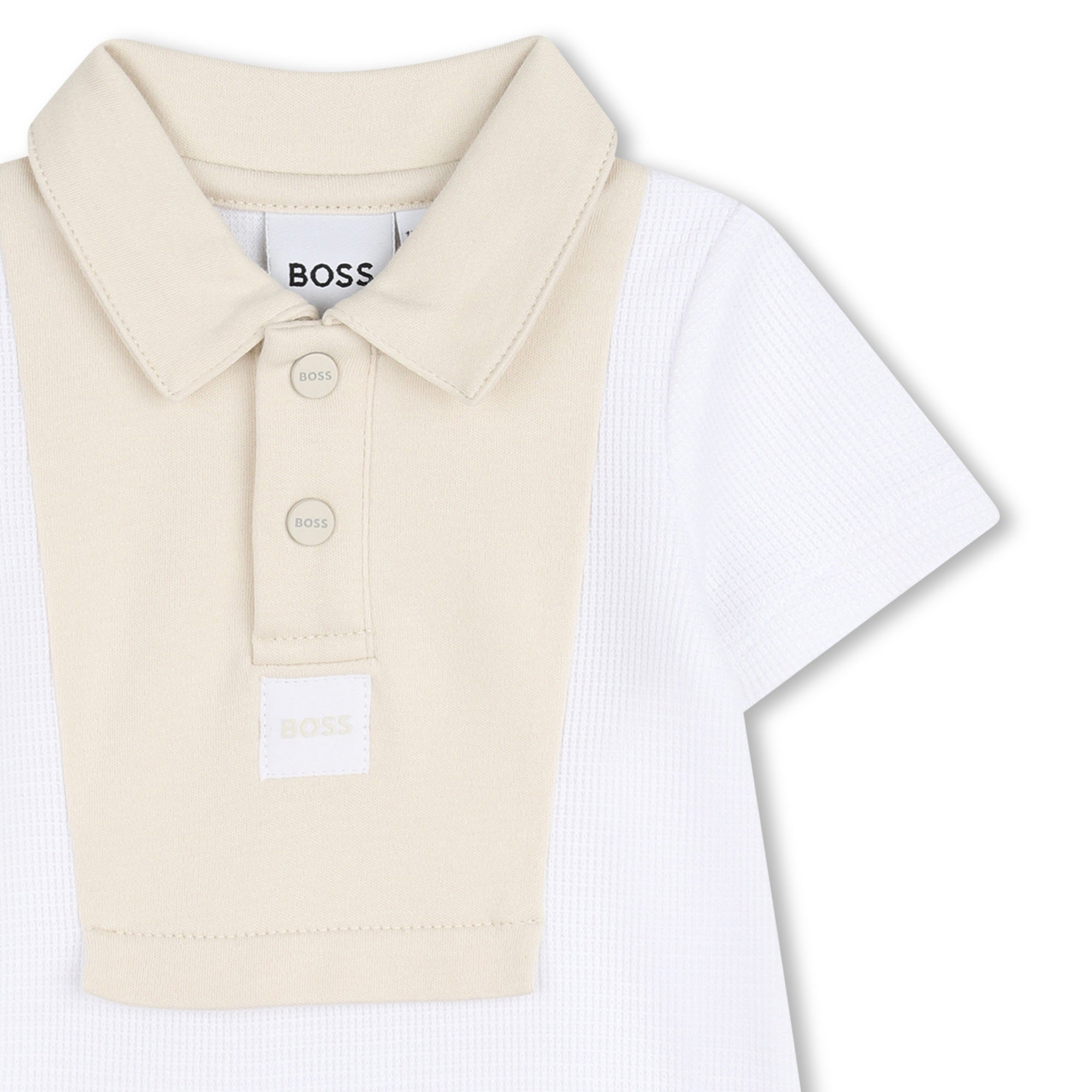 BOSS jongens Set Beige – designer kinderkleding | Niñoz Almere