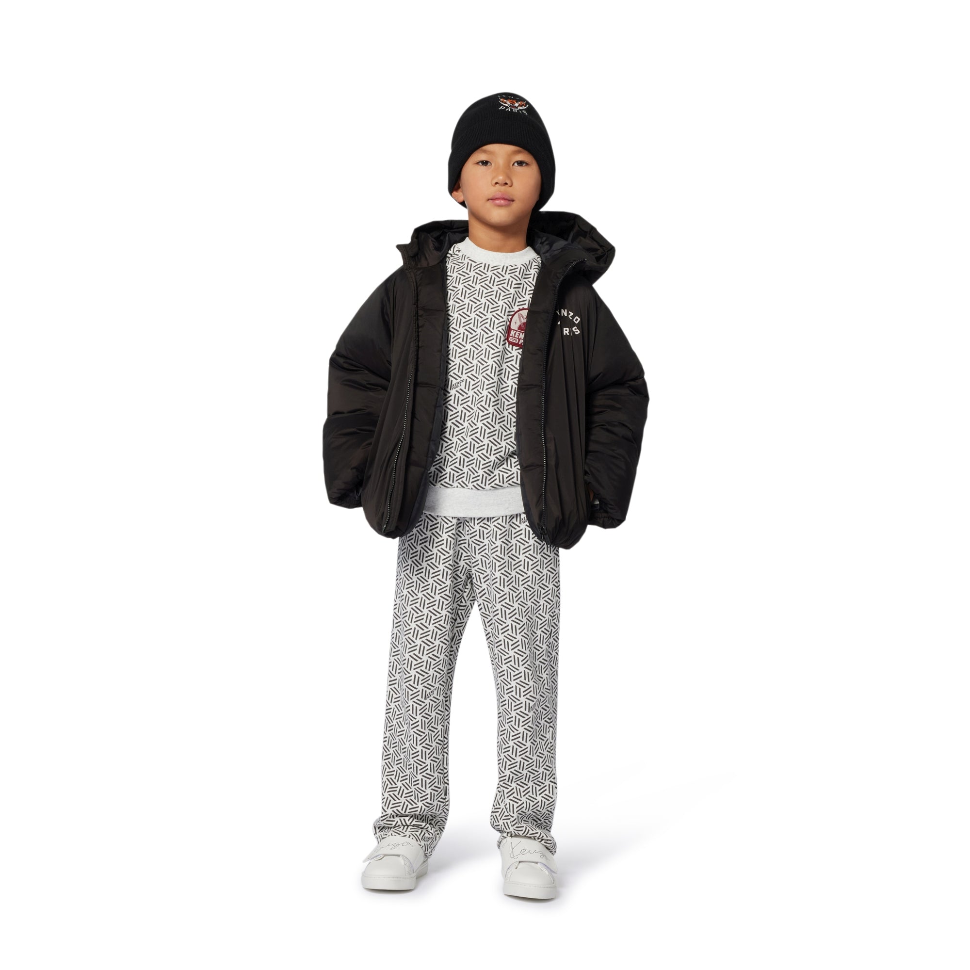 Kenzo Kids jongens Jassen Slate Blue – designer kinderkleding | Niñoz Almere