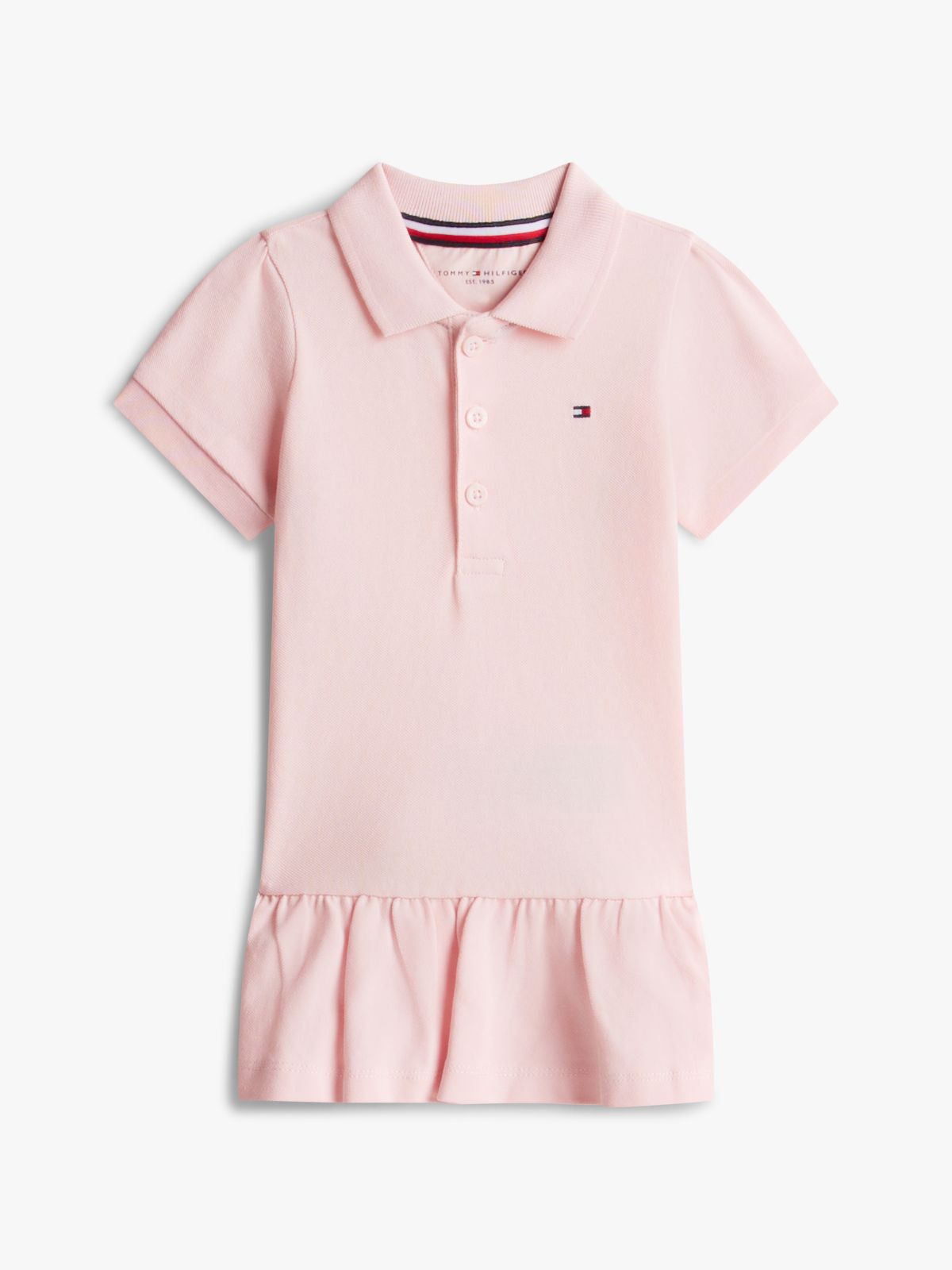 Tommy Hilfiger Piqué polojurk - Roze