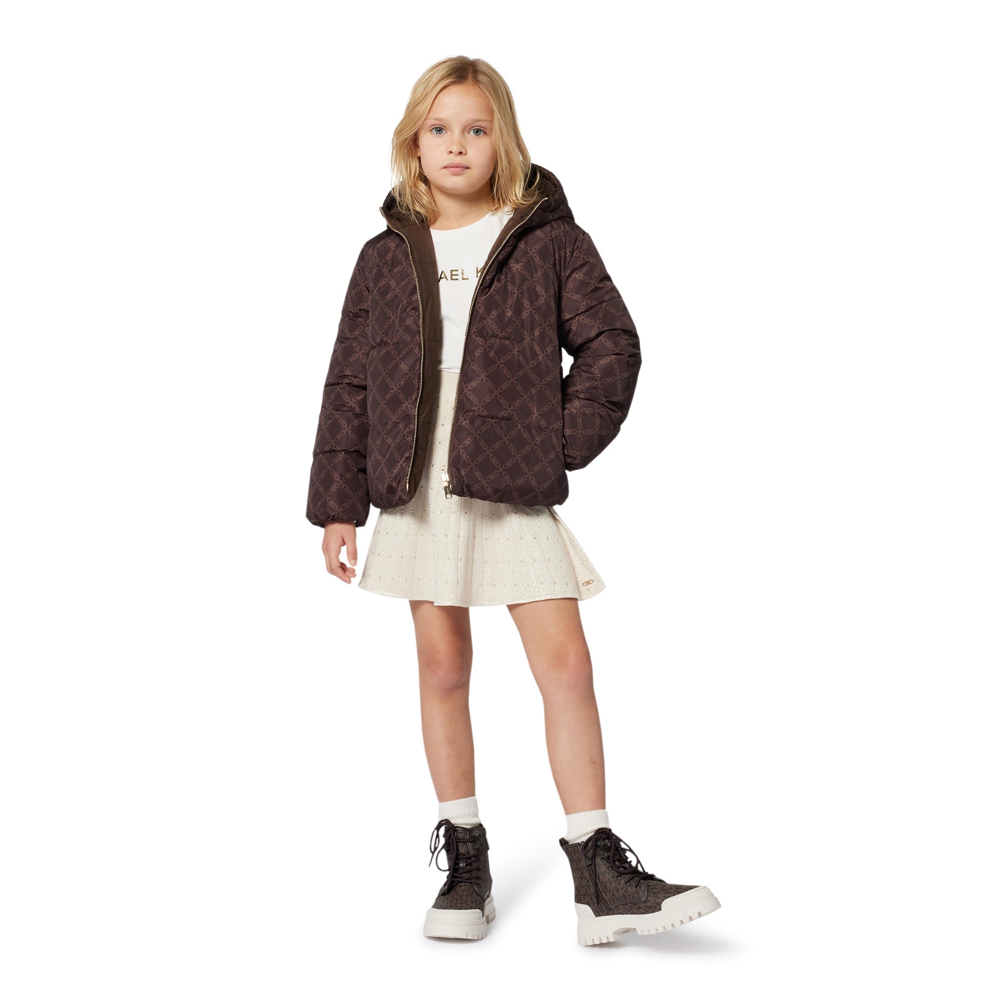 Michael Kors meisjes Light Gold – designer kinderkleding | Niñoz Almere