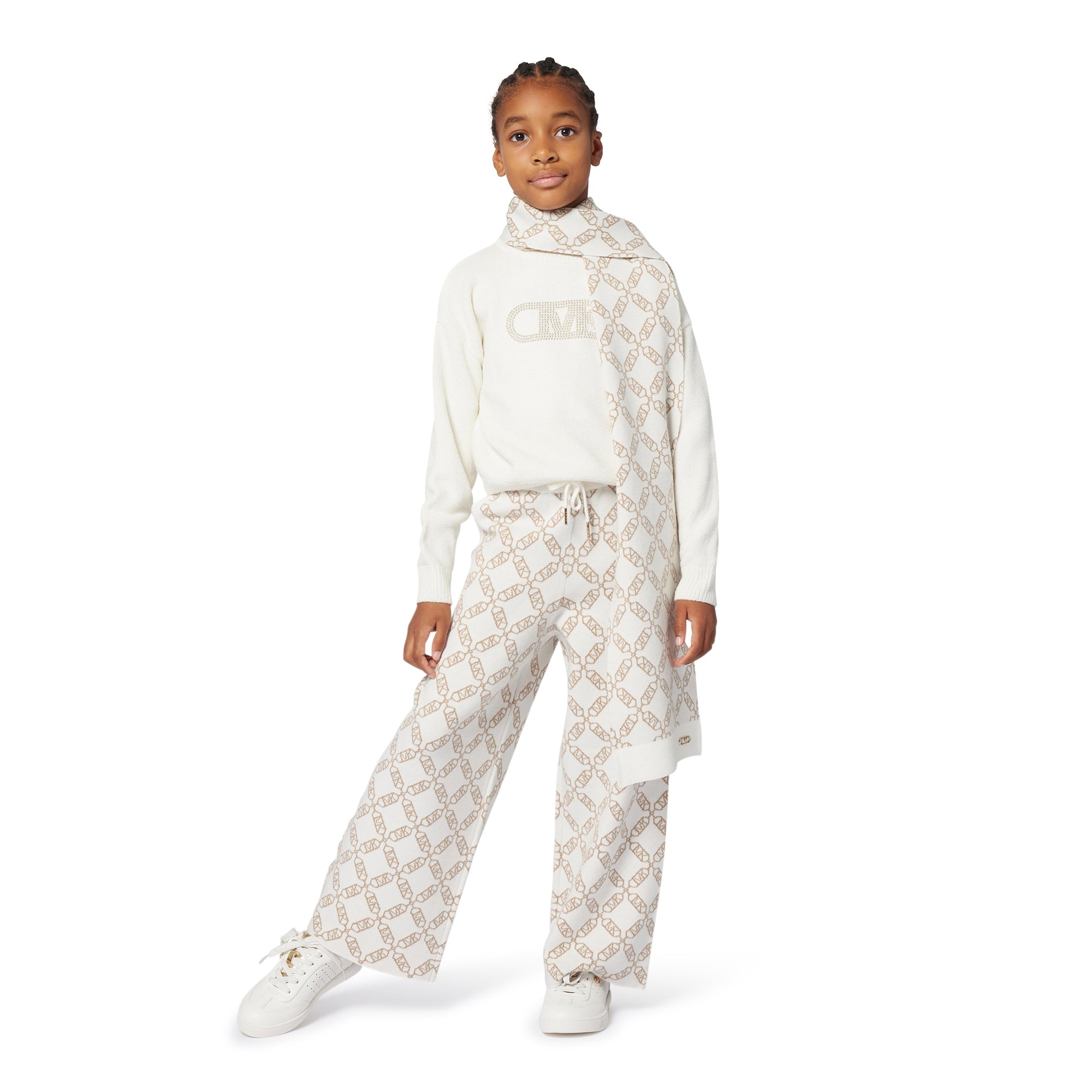 Michael Kors meisjes Off White – designer kinderkleding | Niñoz Almere