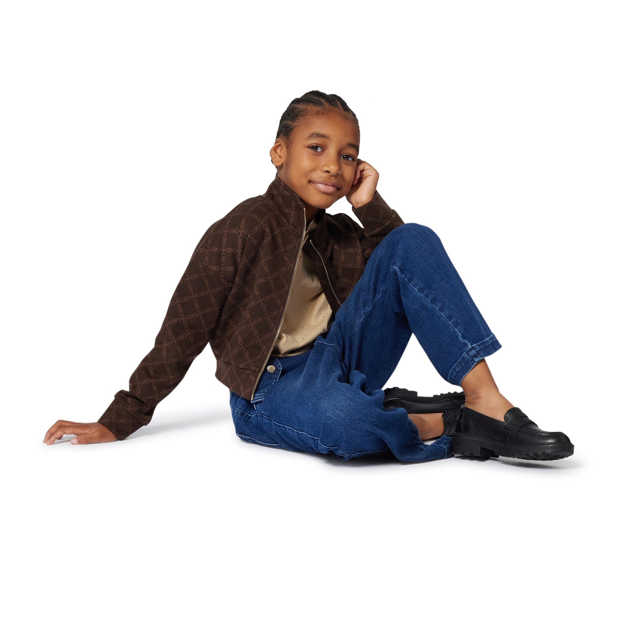 Michael Kors meisjes Brown – designer kinderkleding | Niñoz Almere