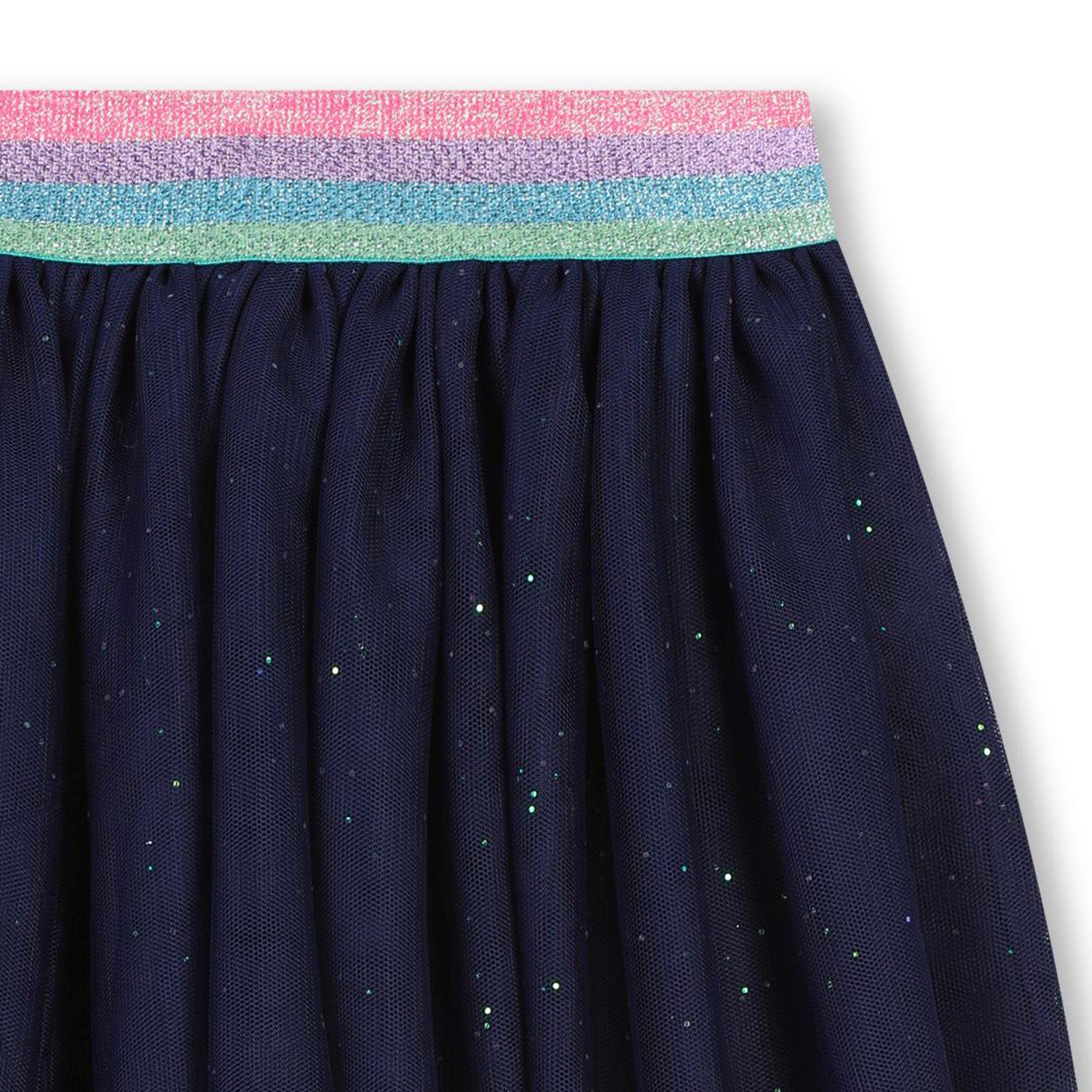 Billieblush meisjes Knit-shirt Navy – designer kinderkleding | Niñoz Almere