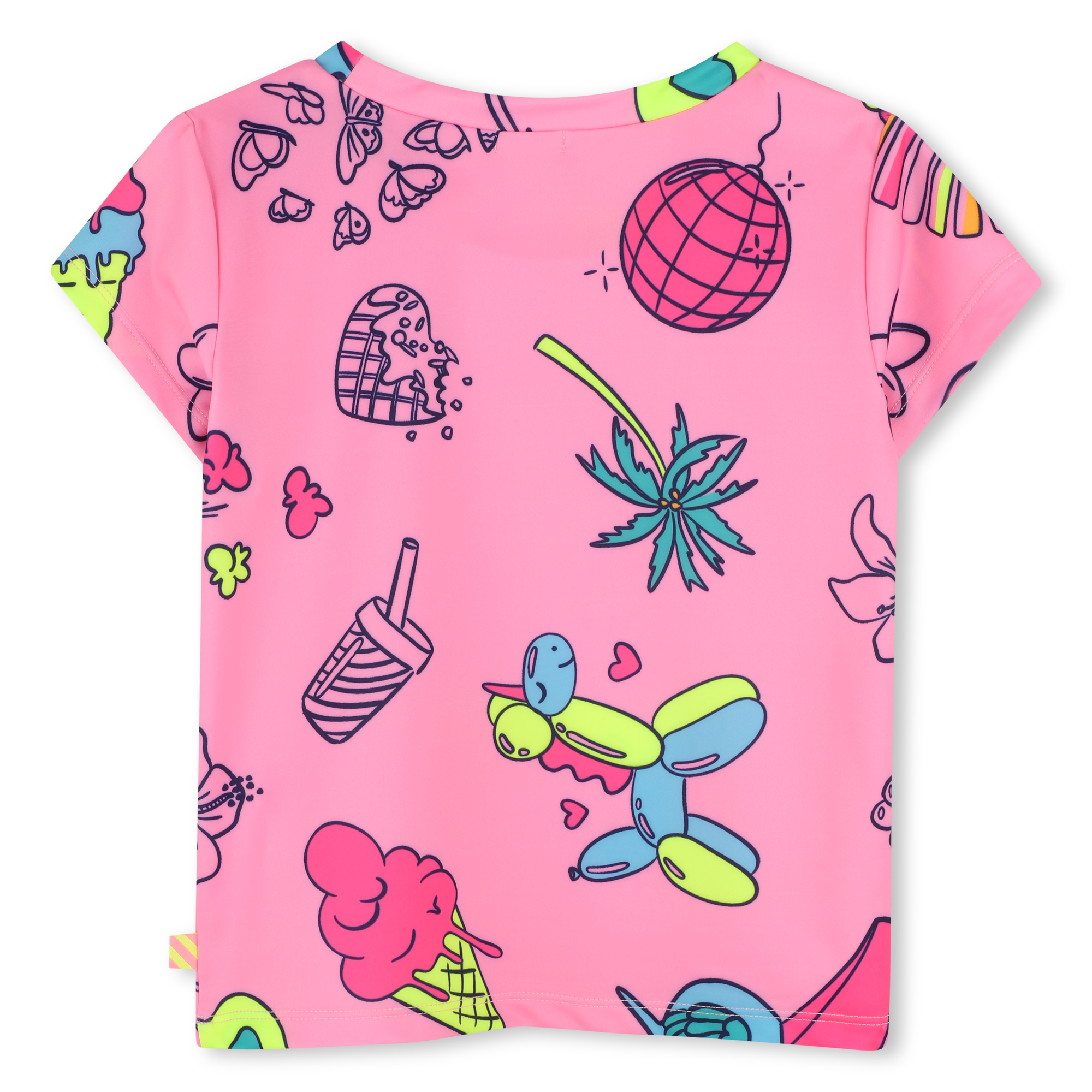 Billieblush meisjes Tee-shirt Pink – designer kinderkleding | Niñoz Almere