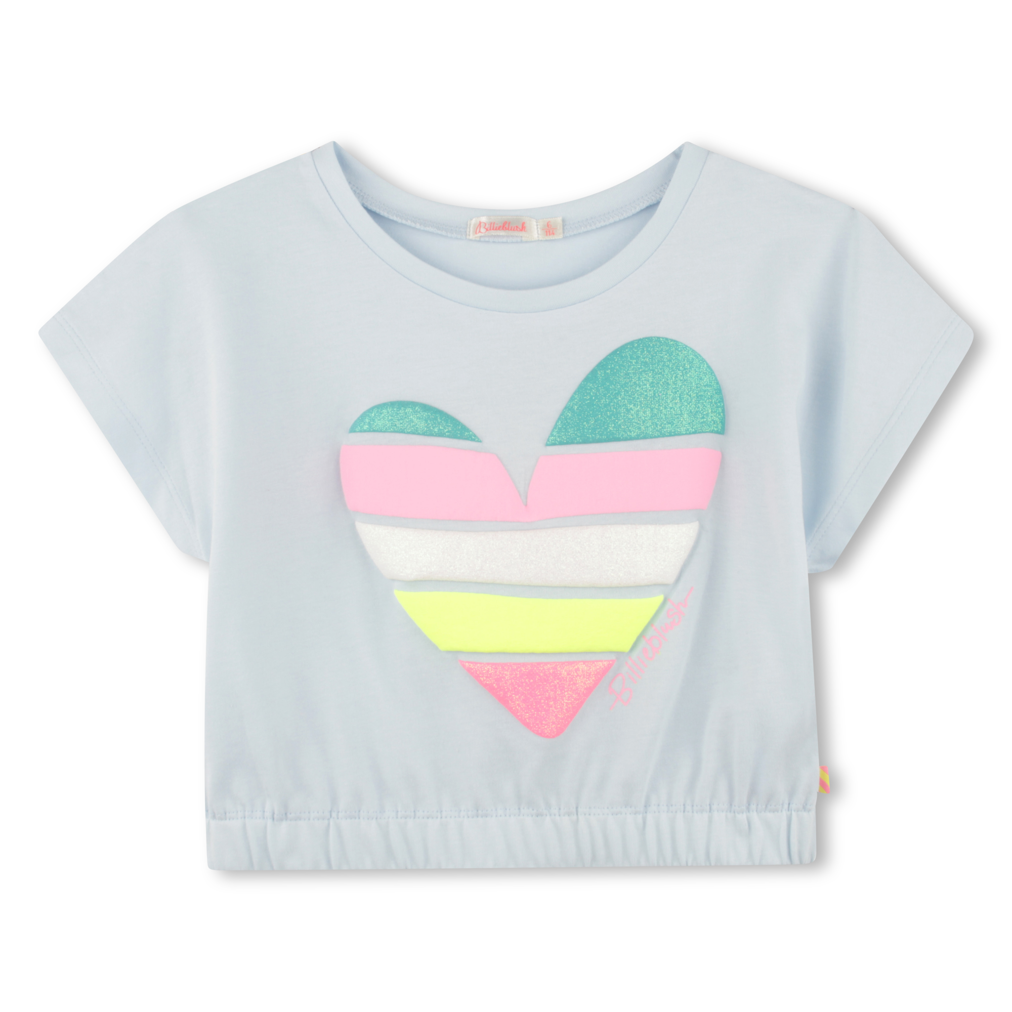 Billieblush meisjes Tee-shirt Blue – designer kinderkleding | Niñoz Almere