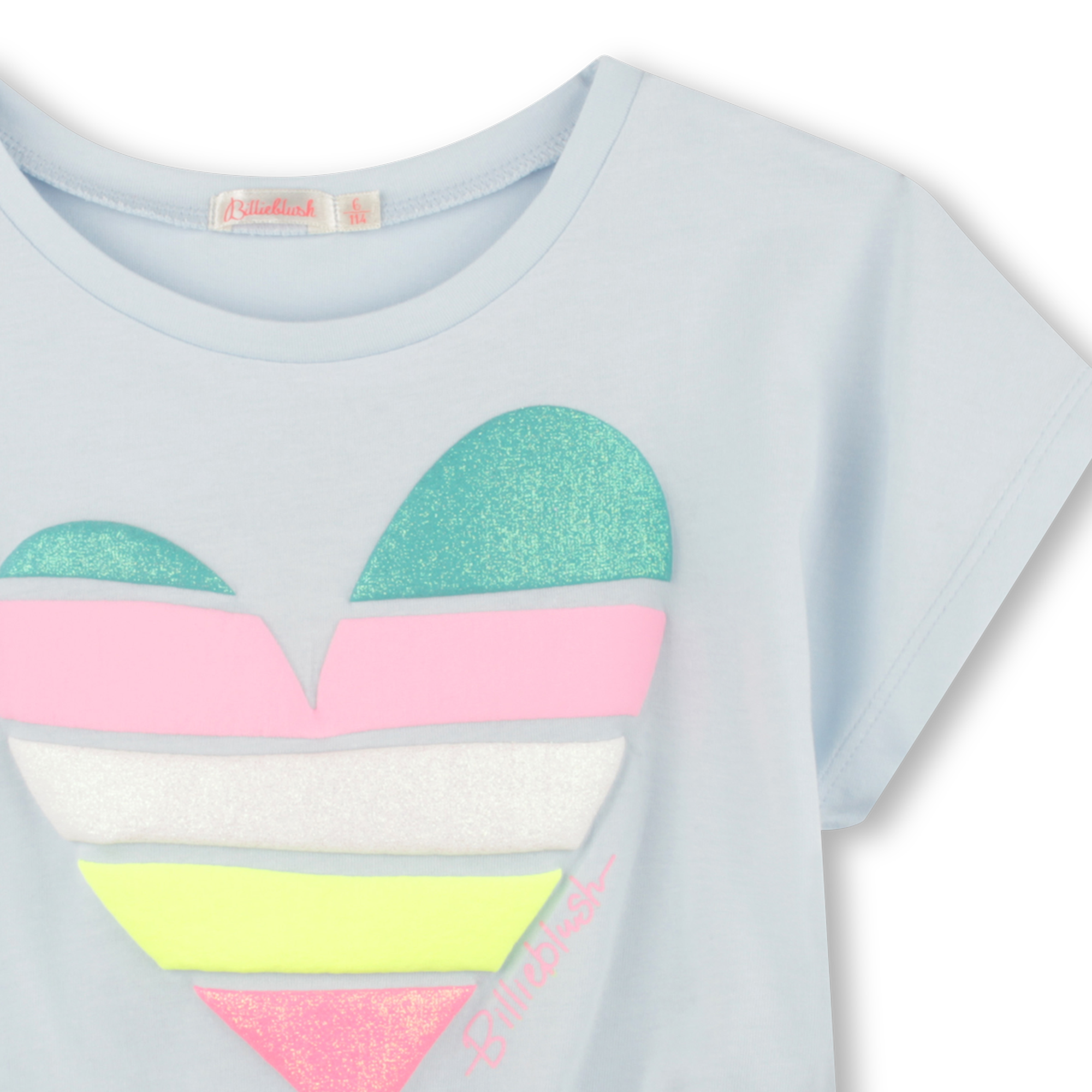 Billieblush meisjes Tee-shirt Blue – designer kinderkleding | Niñoz Almere