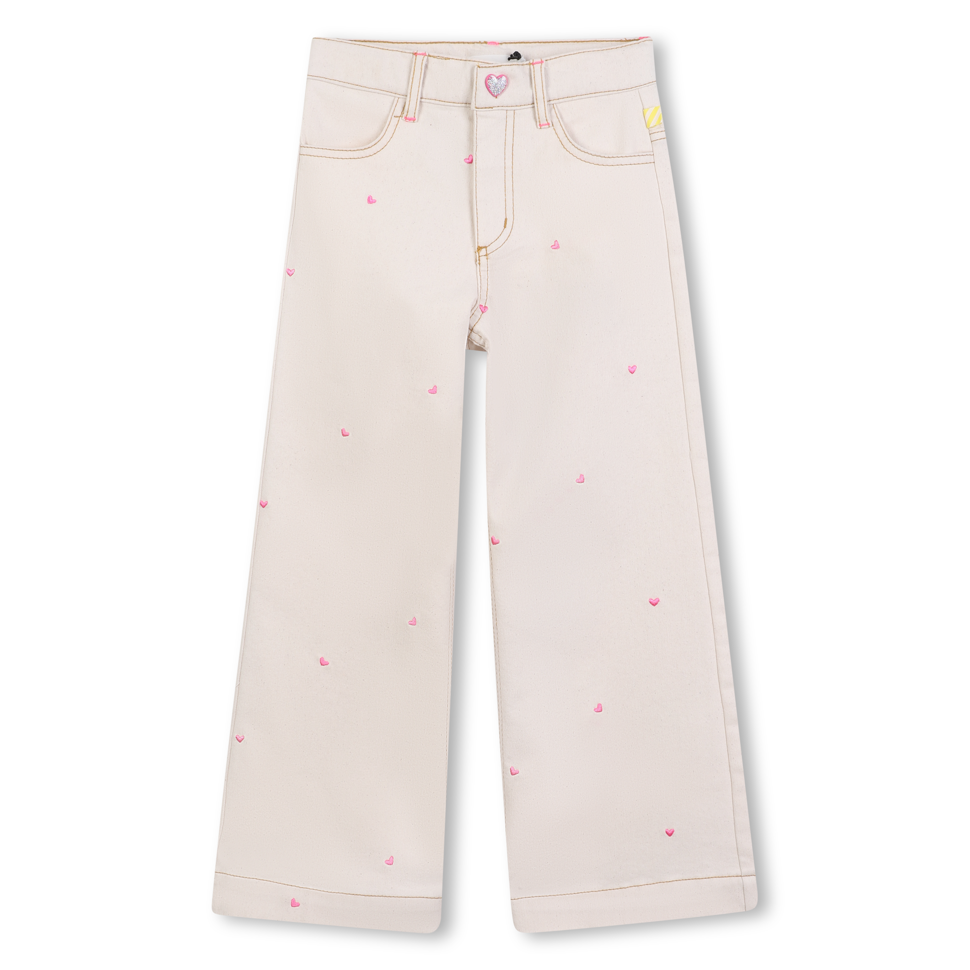Billieblush meisjes Trousers Sand – designer kinderkleding | Niñoz Almere