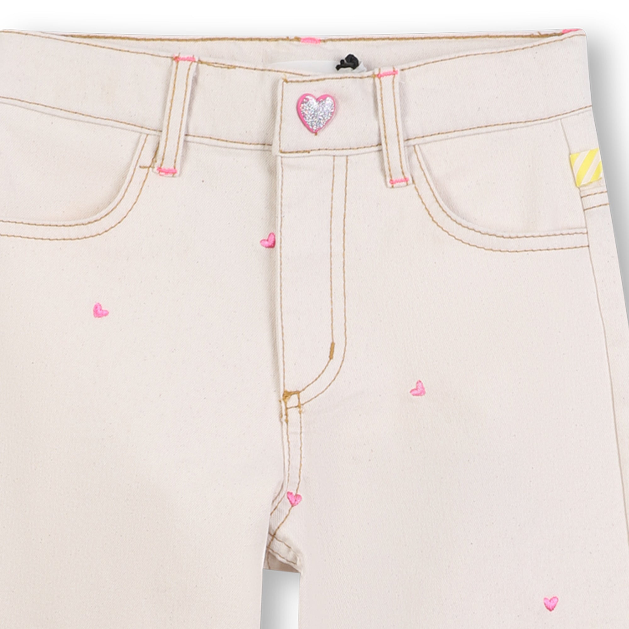 Billieblush meisjes Trousers Sand – designer kinderkleding | Niñoz Almere