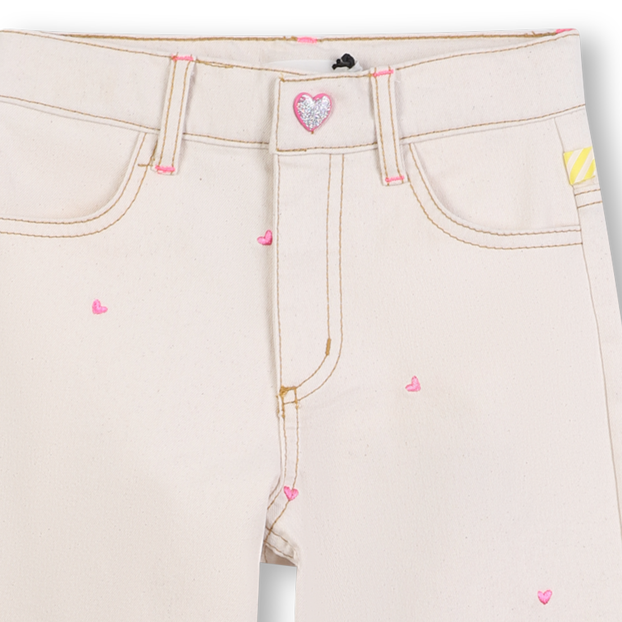 Billieblush meisjes Trousers Sand – designer kinderkleding | Niñoz Almere