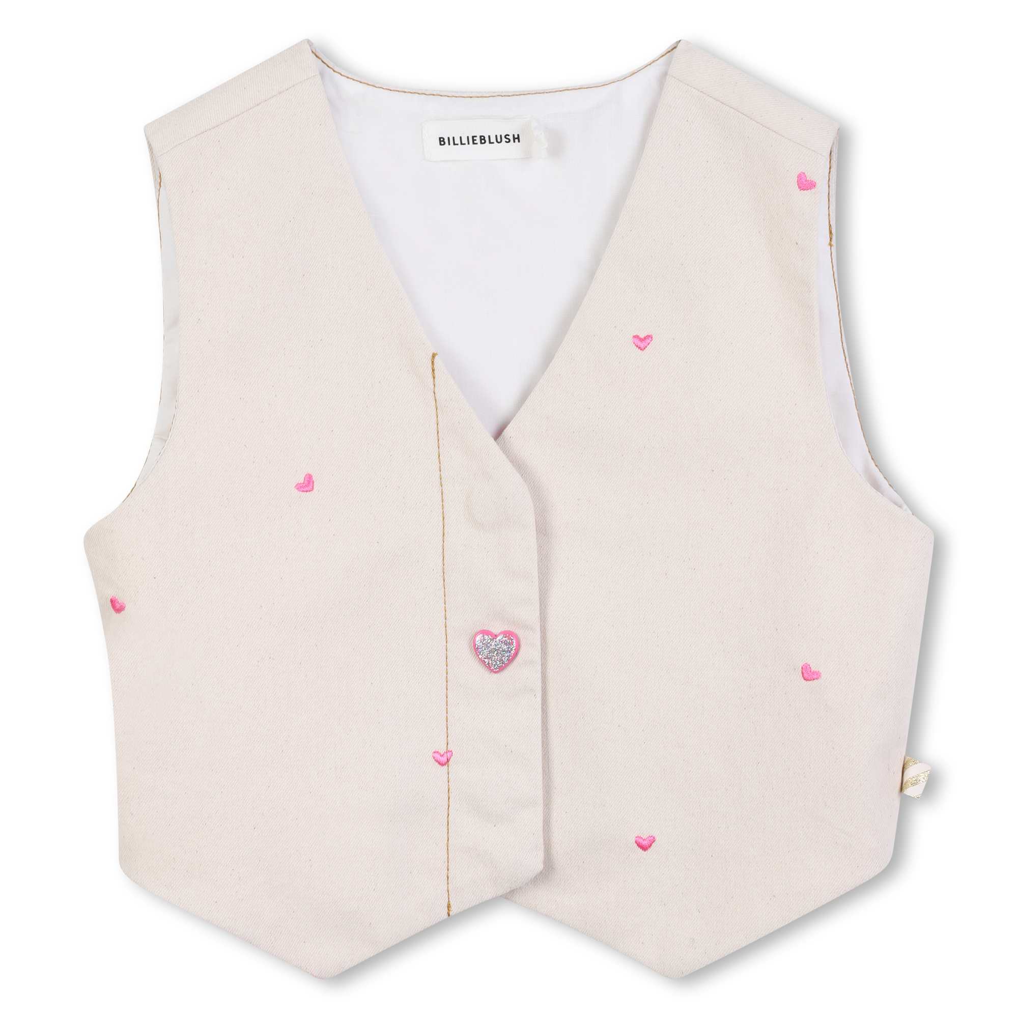 Billieblush meisjes Cardigan Sand – designer kinderkleding | Niñoz Almere