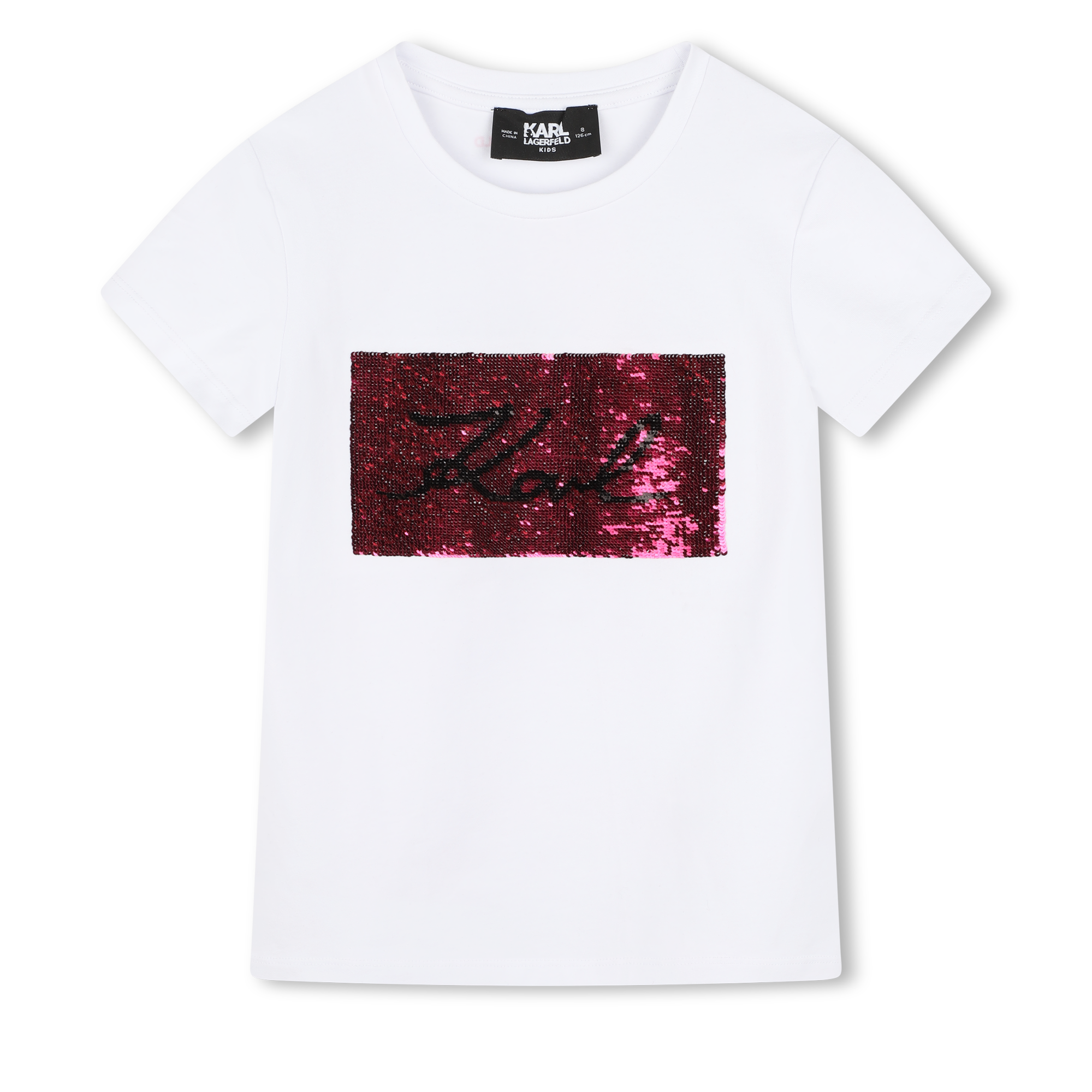Karl Kids T-shirt - White Z30210