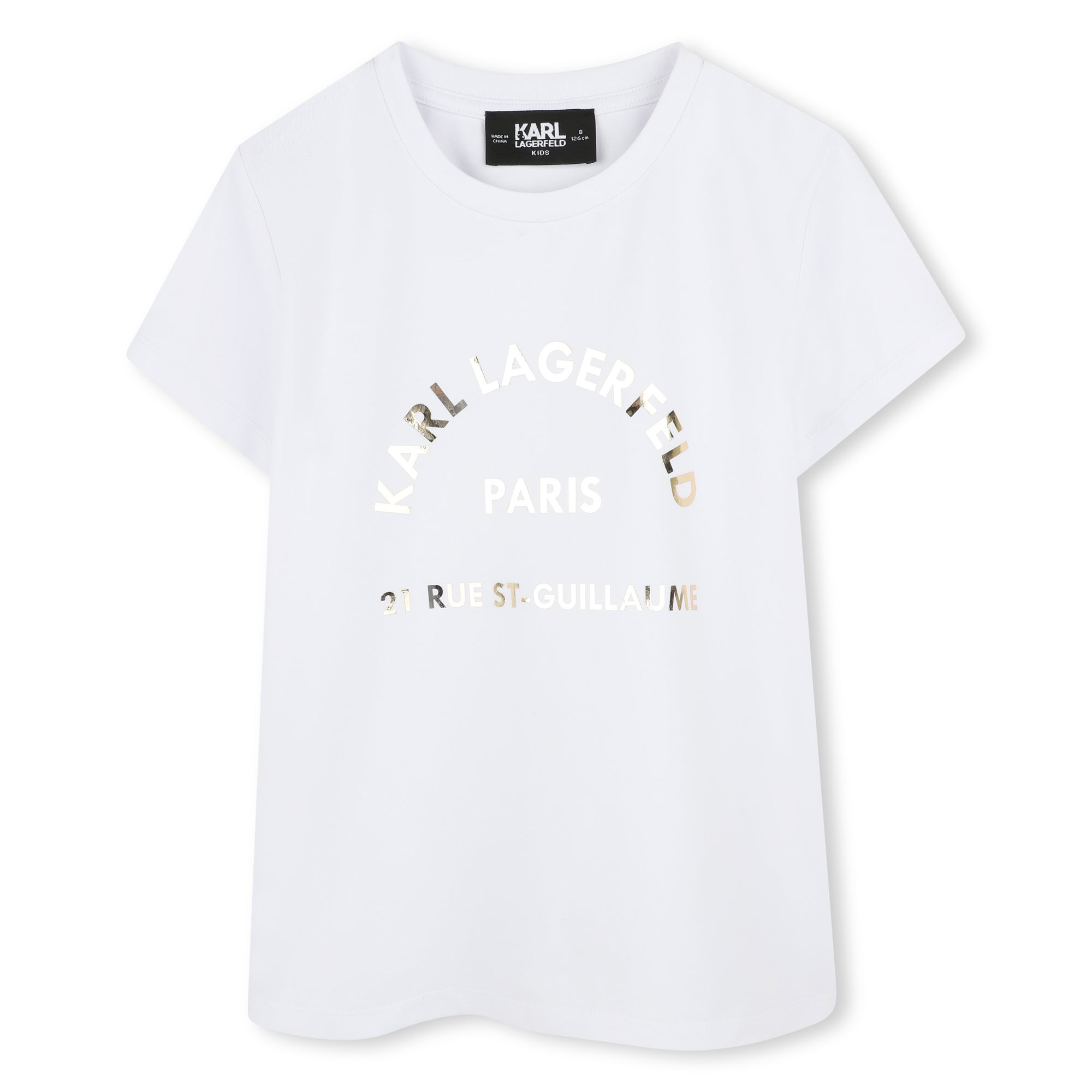 Karl Kids meisjes T-shirt – designer kinderkleding | Niñoz Almere