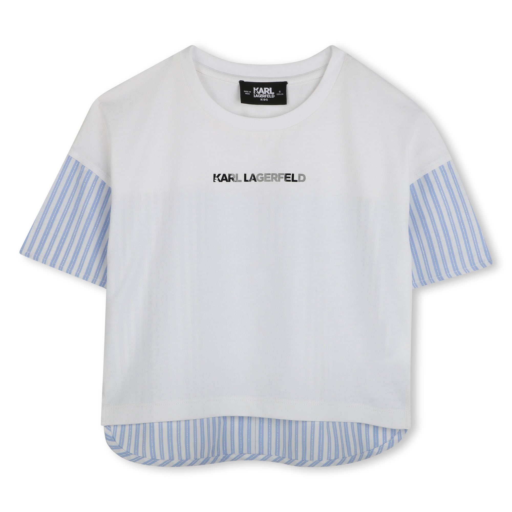 Karl Kids meisjes T-shirt – designer kinderkleding | Niñoz Almere