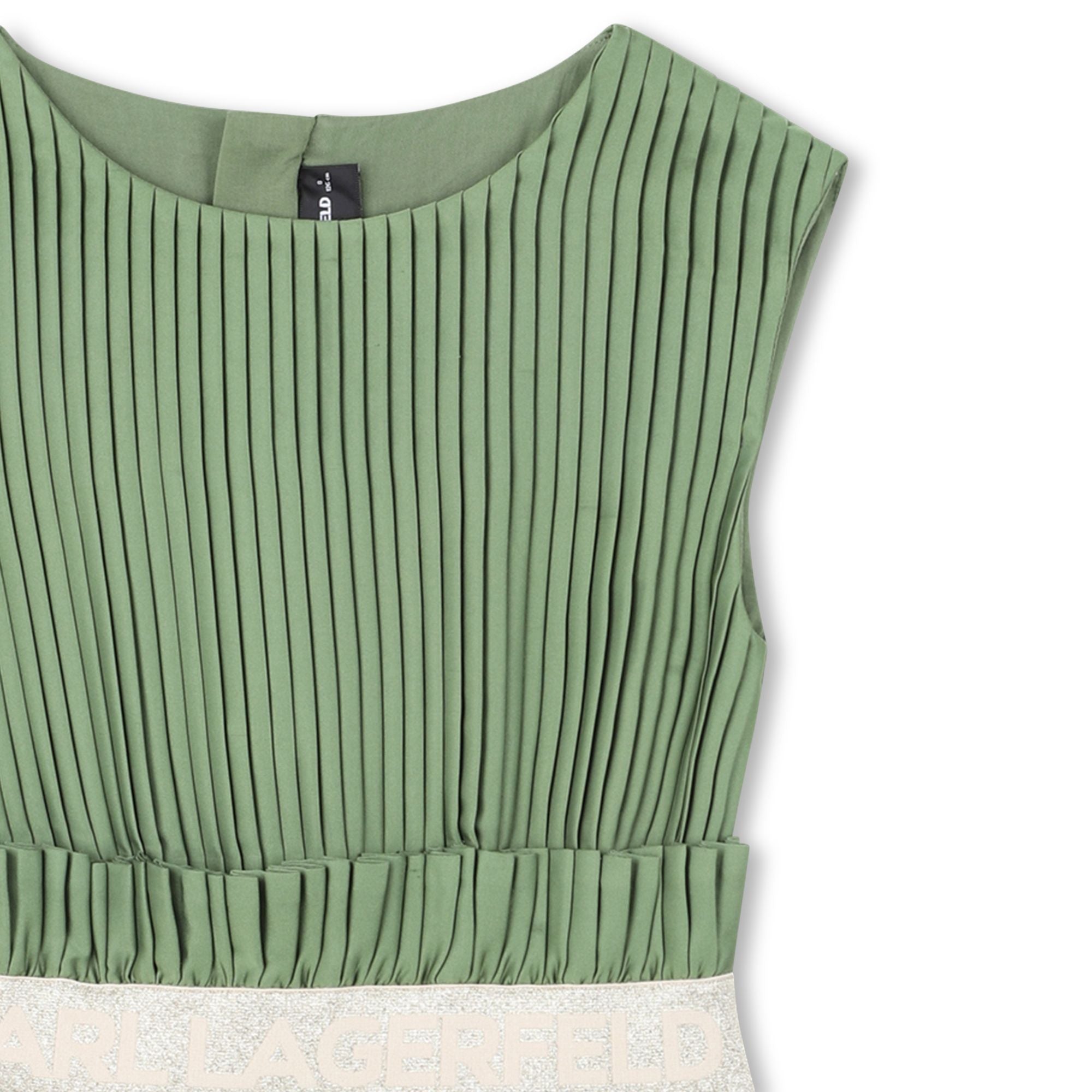 Karl Kids Jurk Dill detail