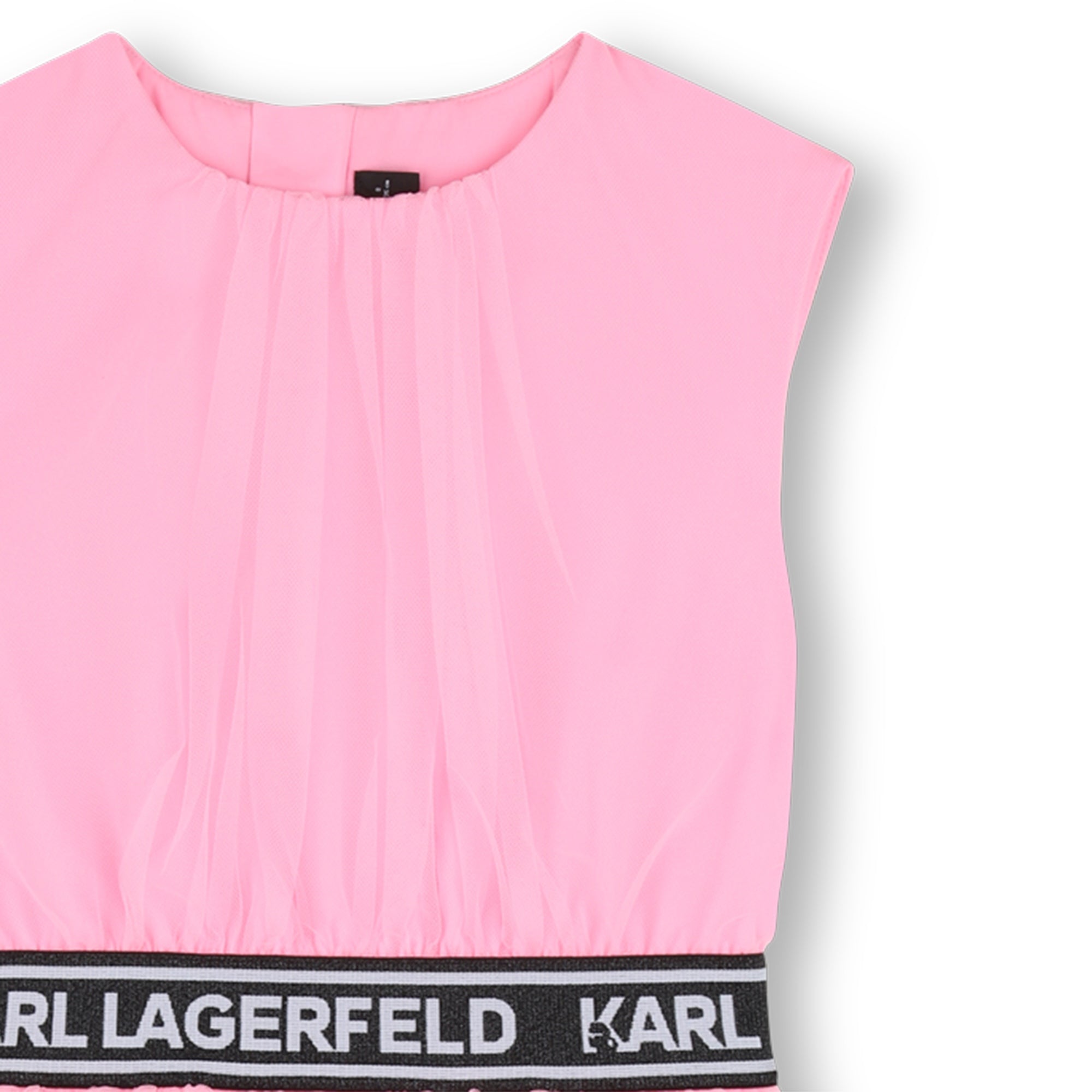 Karl Kids Jurk Malabar detail