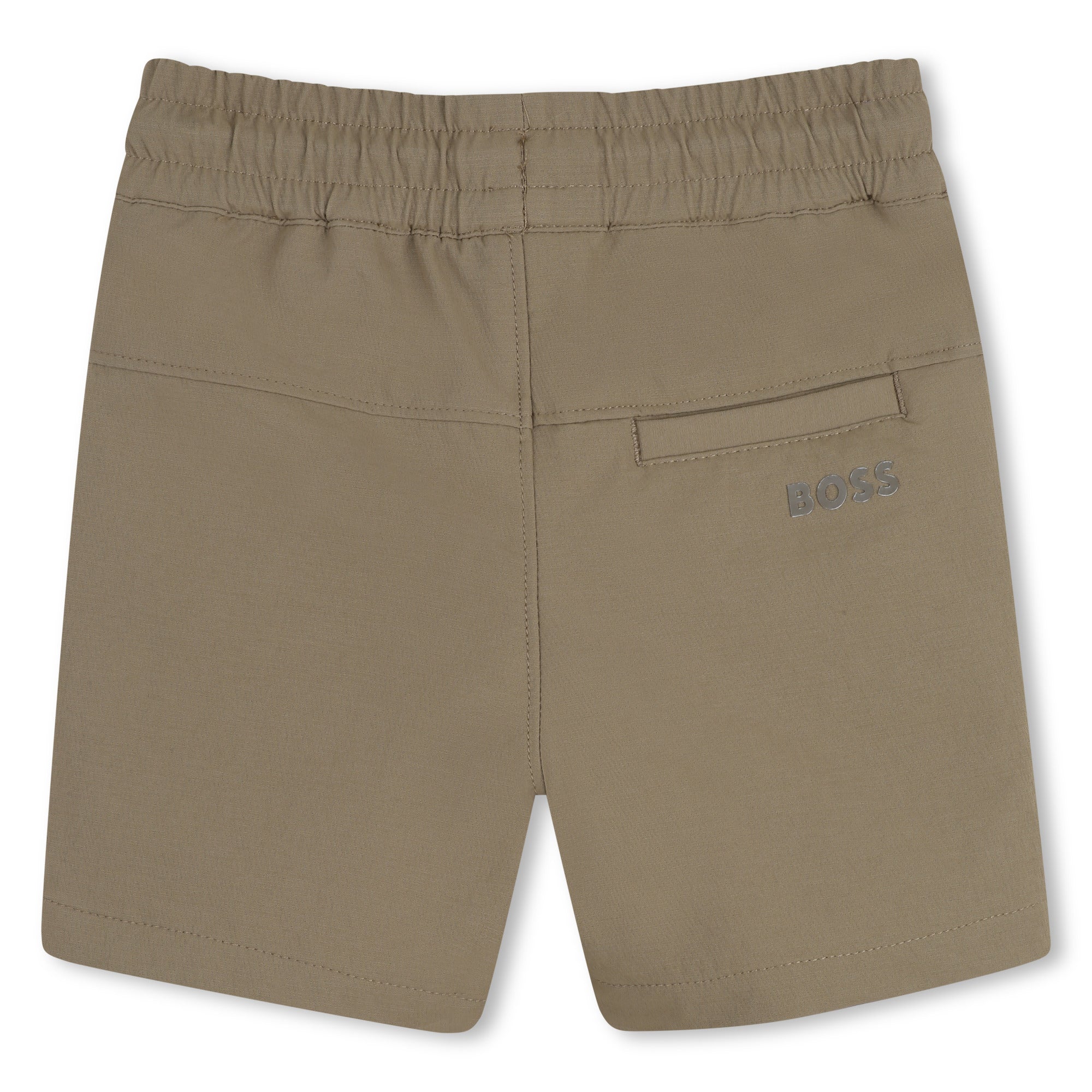 BOSS Short Dark Taupe achterkant