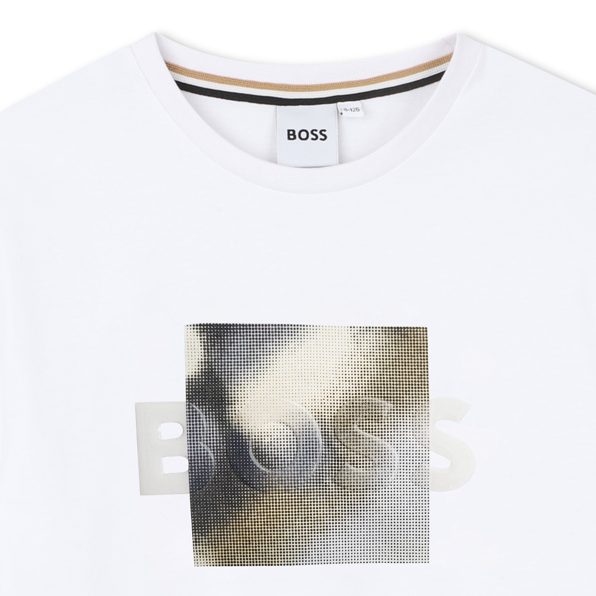 BOSS T-shirt met korte mouwen Blanc - foto 3