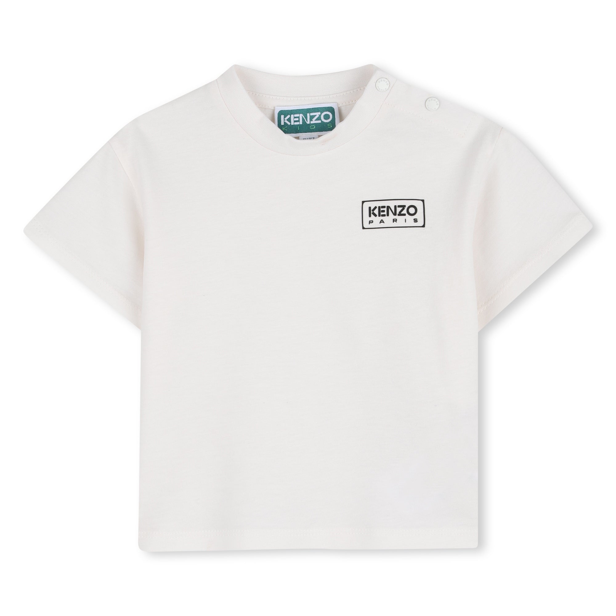 Kenzo Kids T-shirt met korte mouwen Offwhite