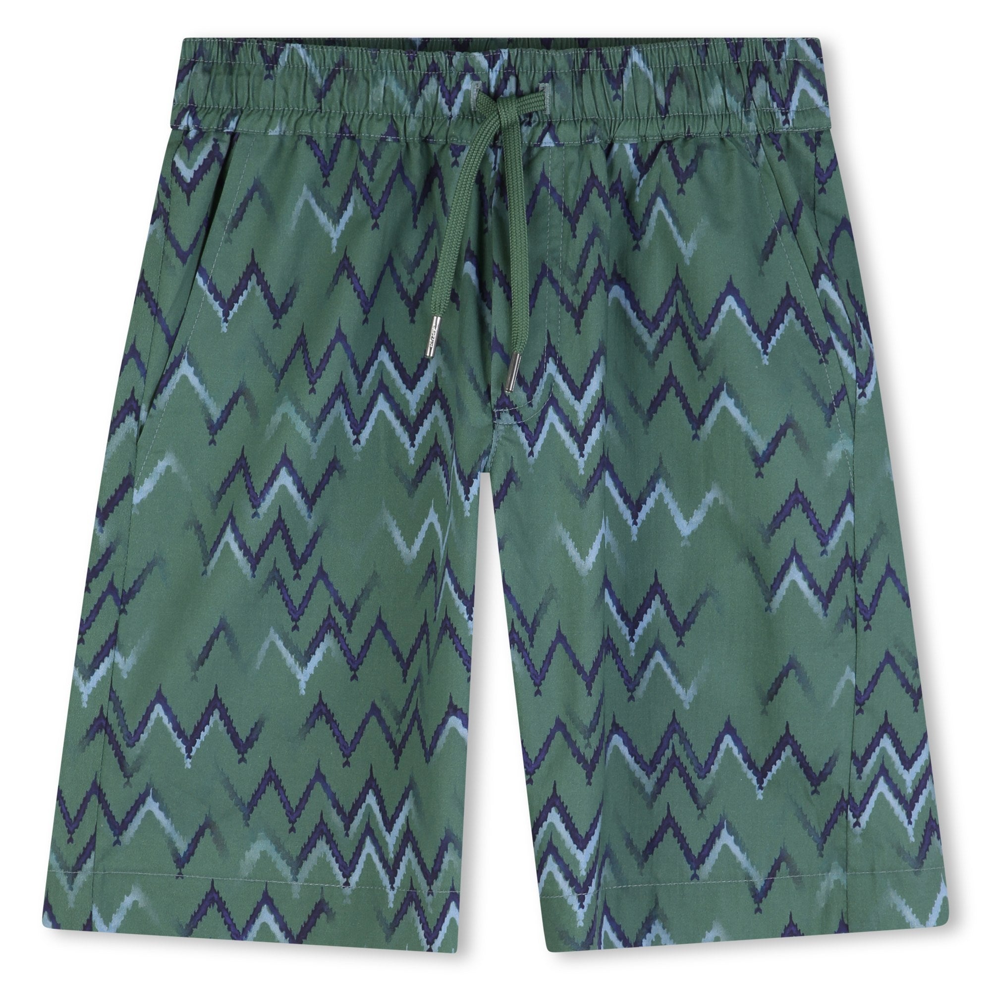 Lanvin Bermuda Vert Bleu