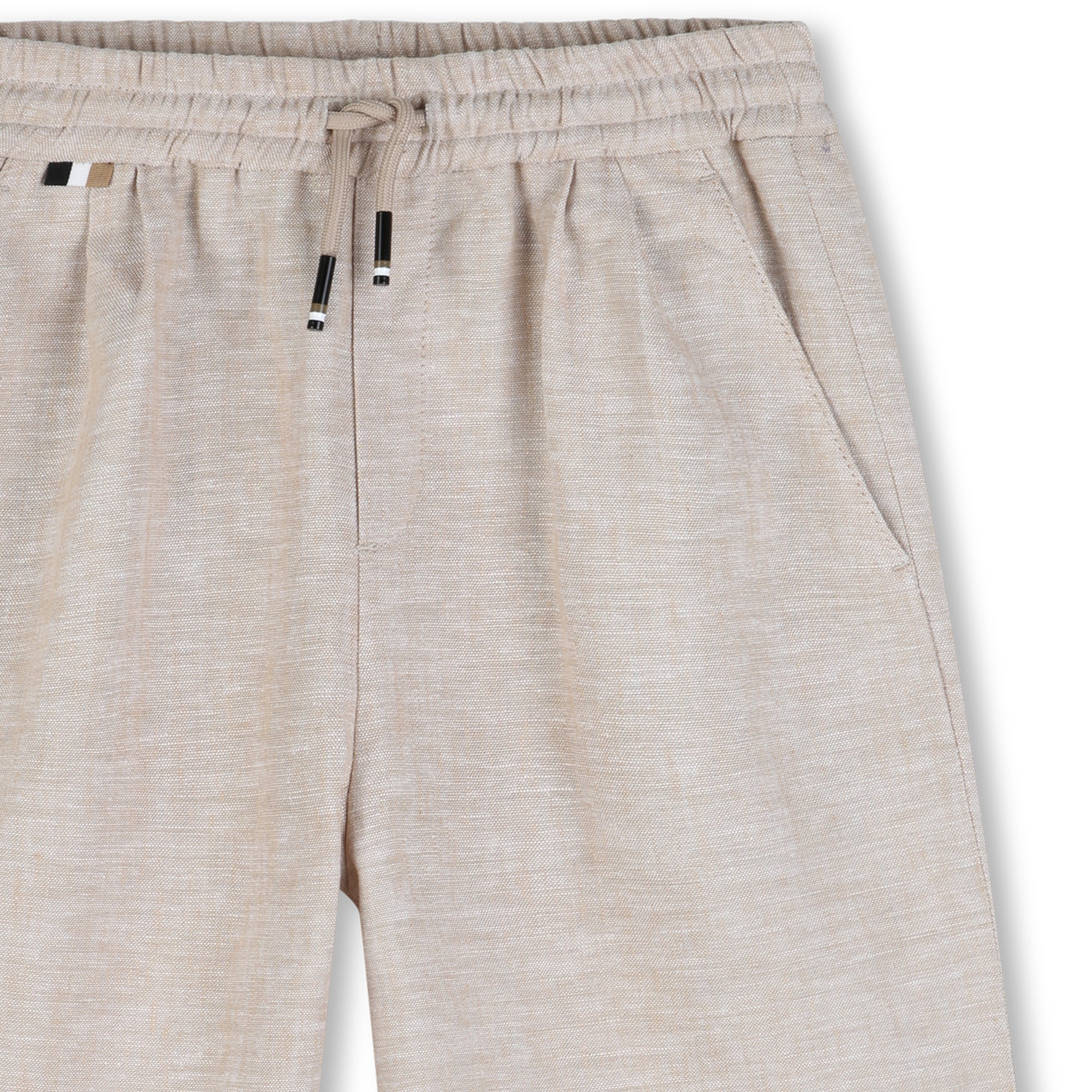 BOSS Short Ivoire detail