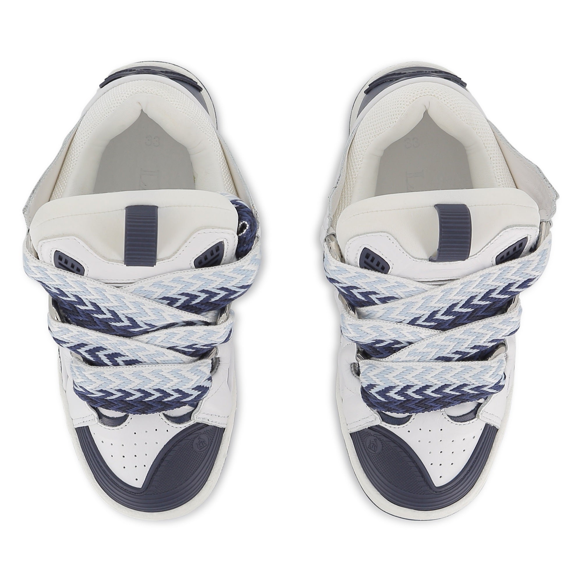 Lanvin Sneakers Blanc Marine detail