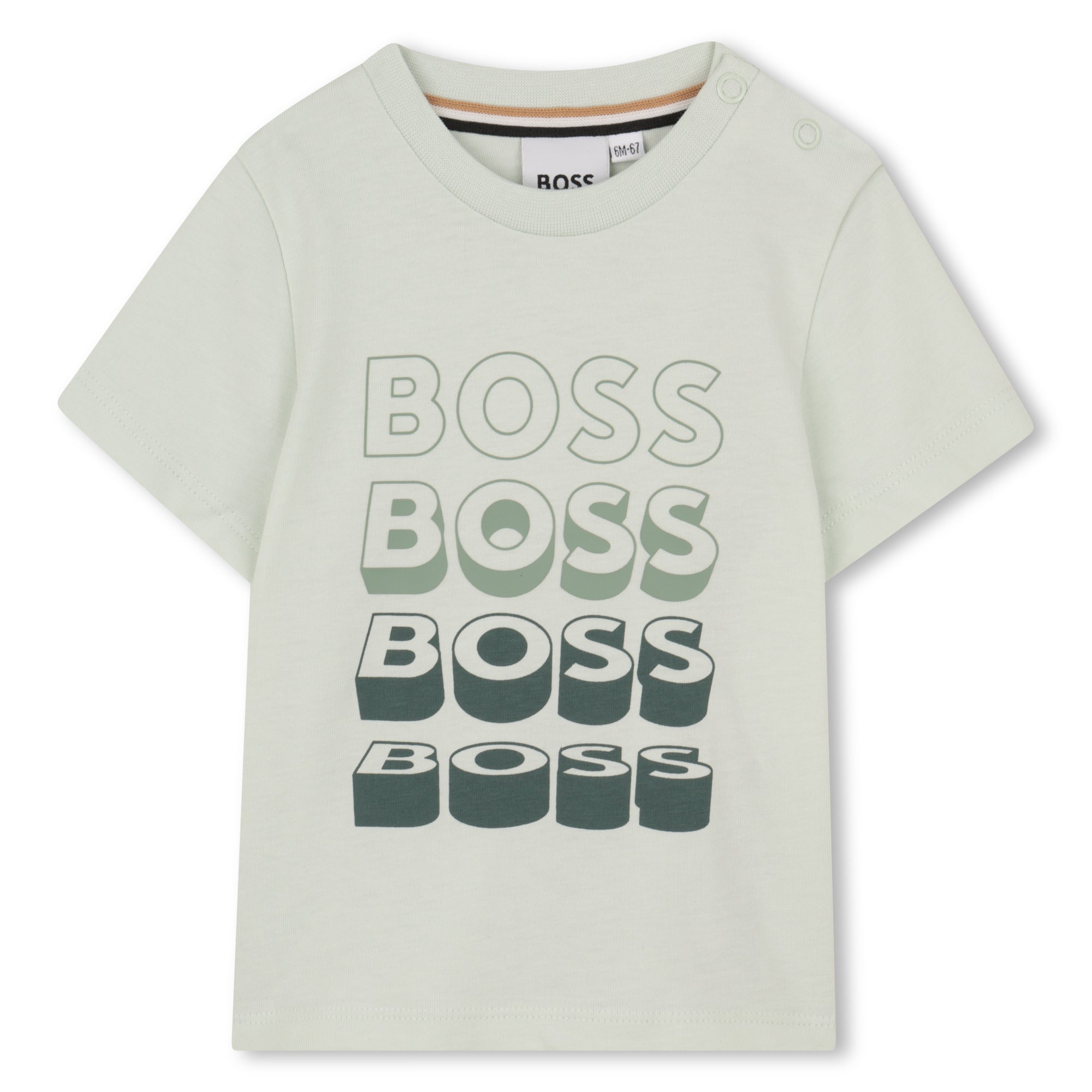 BOSS T-shirt met korte mouwen Sprout Green