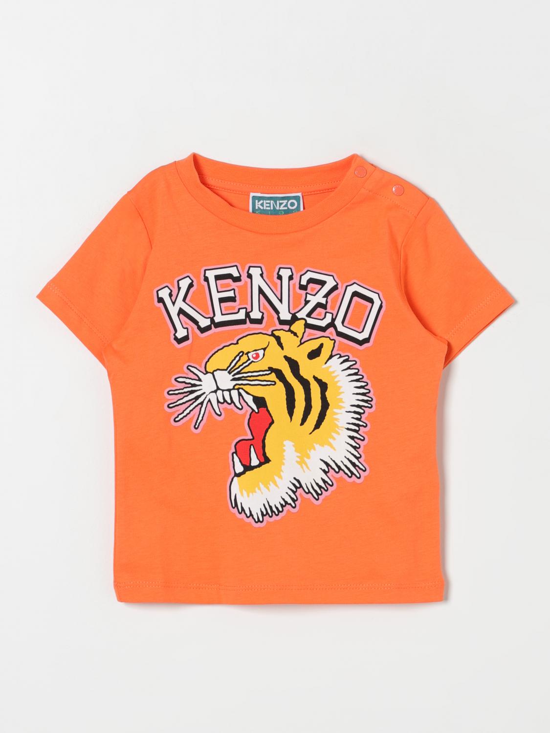 Kenzo Kids Tiger T-shirt Poppy Red
